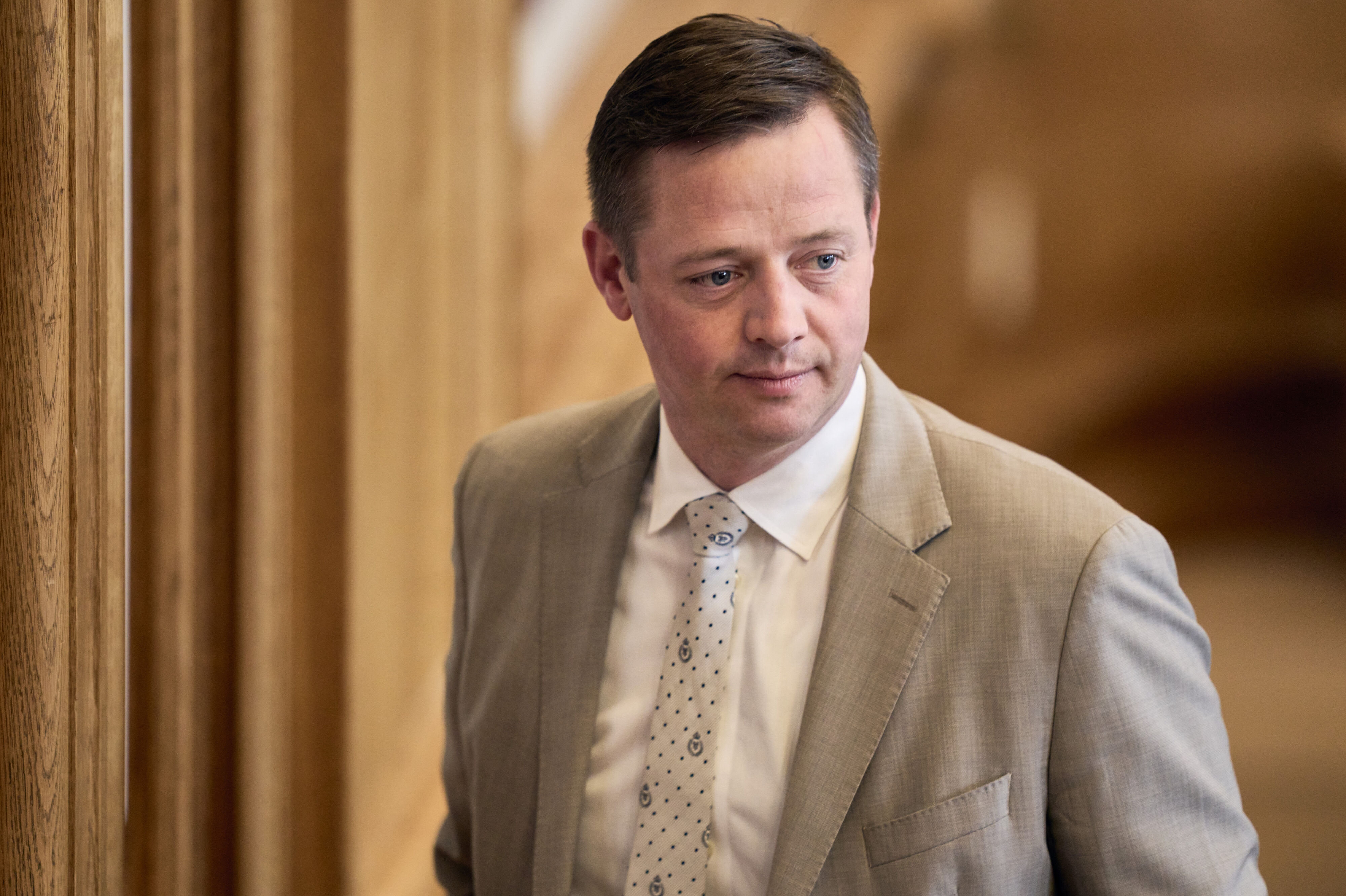 Thomas Danielsen (V) stemte for gødskningsloven og skal nu finde sig en ny valgkreds. (Arkivfoto).