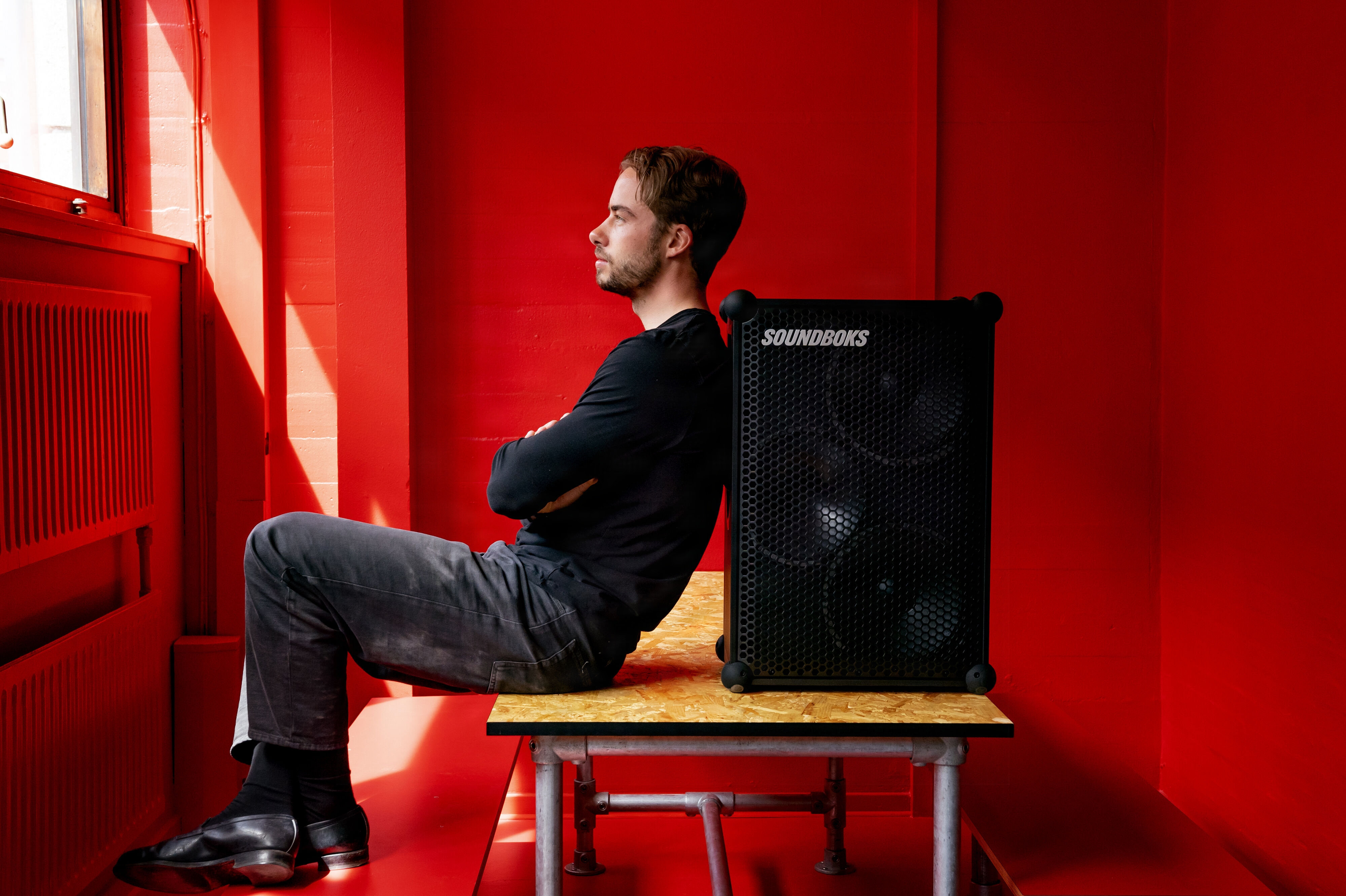 Jesper Theil Thomsen er direktør og medstifter af Soundboks. Hans og vennernes historie skal skildres i en spillefilm. (Arkivfoto).