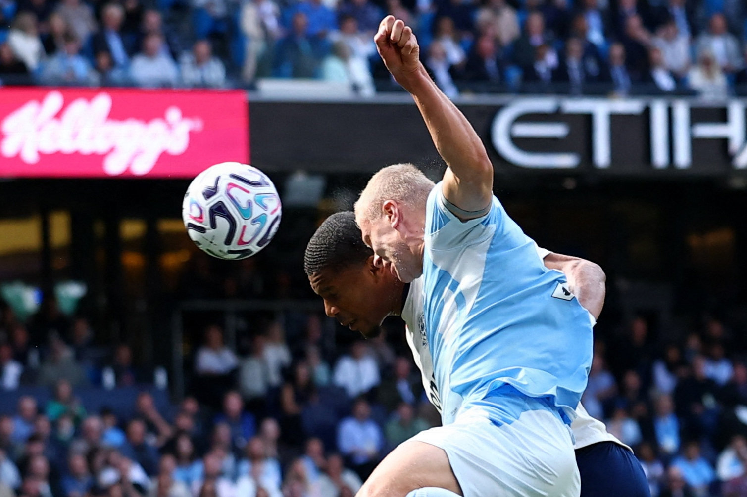 Den norske landsholdsangriber Erling Haaland scorede kampens enlige mål for Manchester City i lørdagens sejr over Coventry i Premier League.