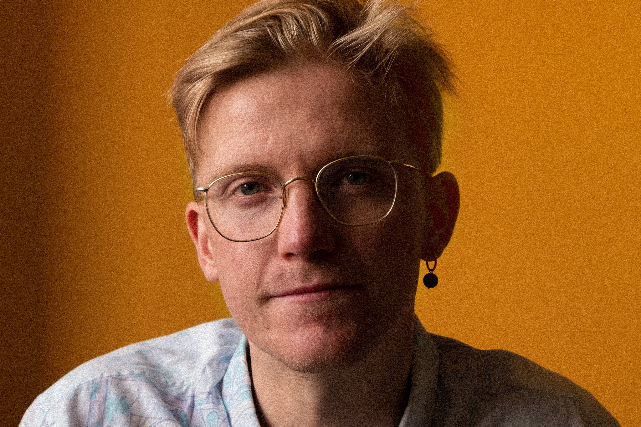 Daniel Boysen, der er forfatter og litteraturformidler, står bag skriveværkstederne på Hørsholm Bibliotek.