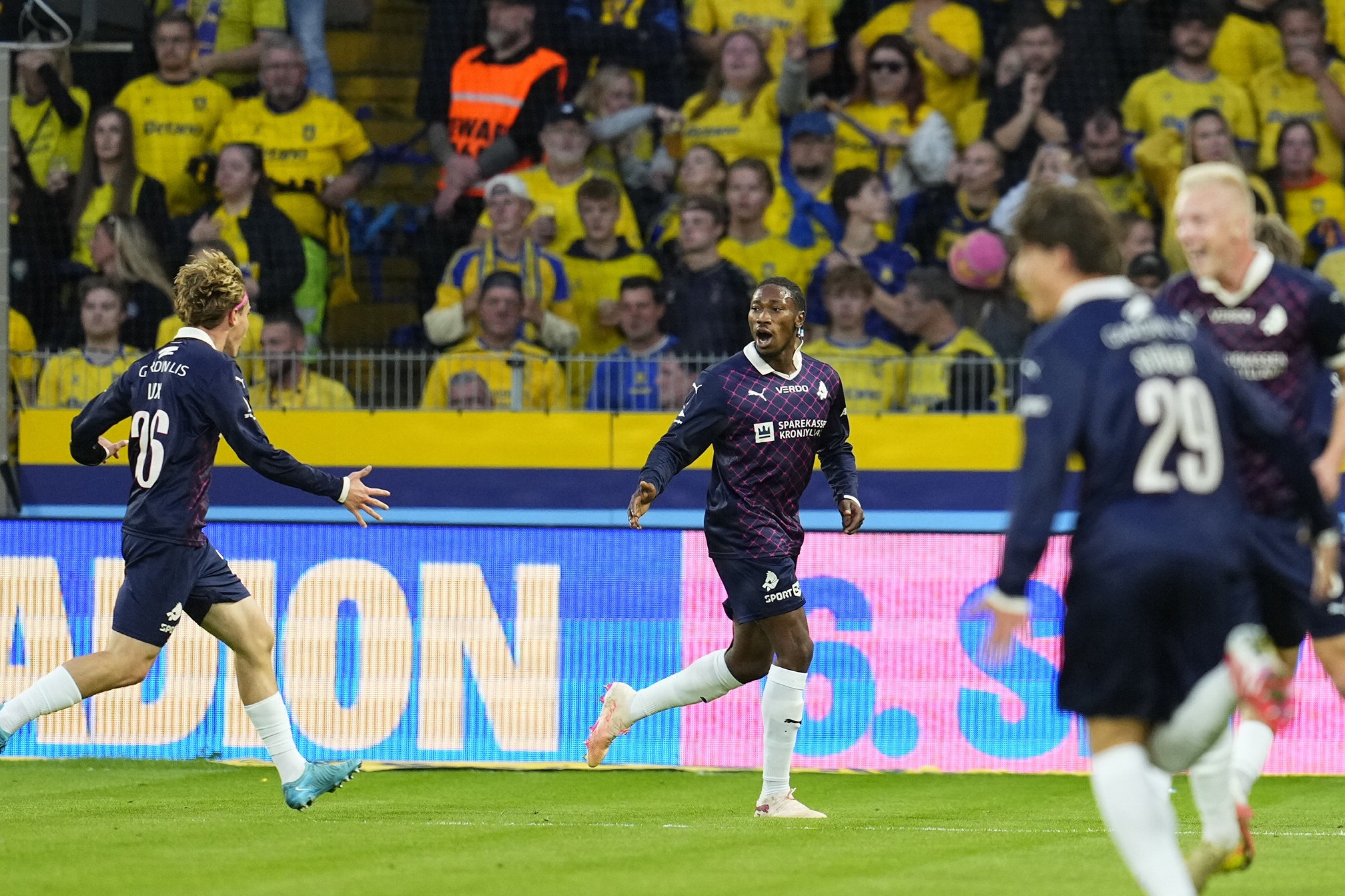 Mohamed Sankoh slog det sidste søm i Brøndby-kisten søndag.