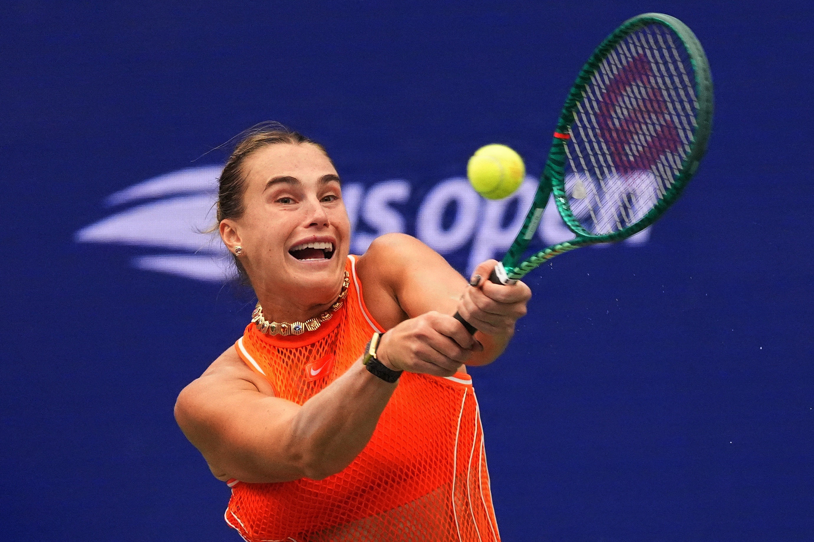 Aryna Sabalenka er klar til kvartfinalen i US Open uden at have tabt et eneste sæt.