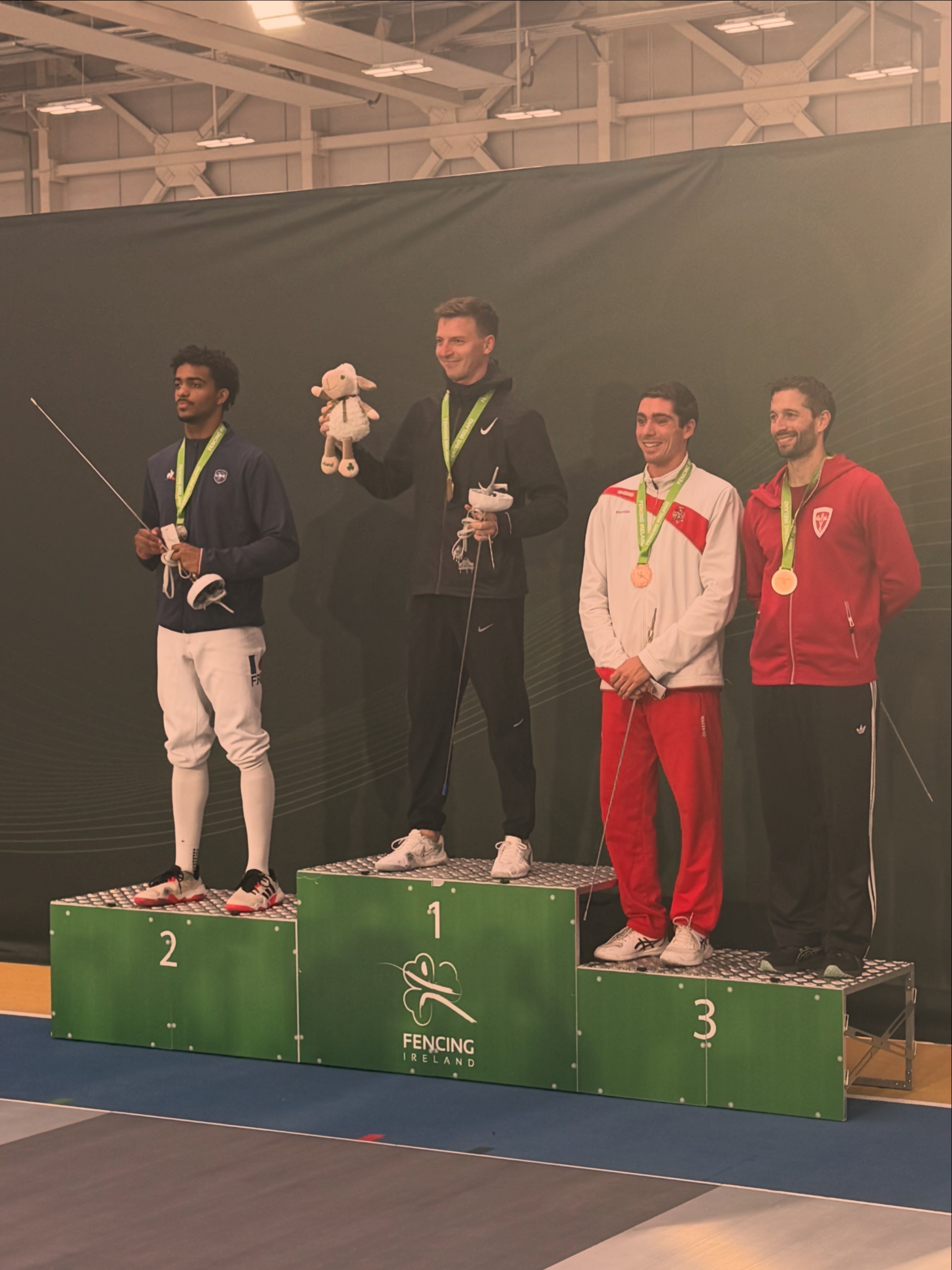 Patrick Jørgensen sikrer bronze til Hellerup Fægte-Klub i sæsonåbner