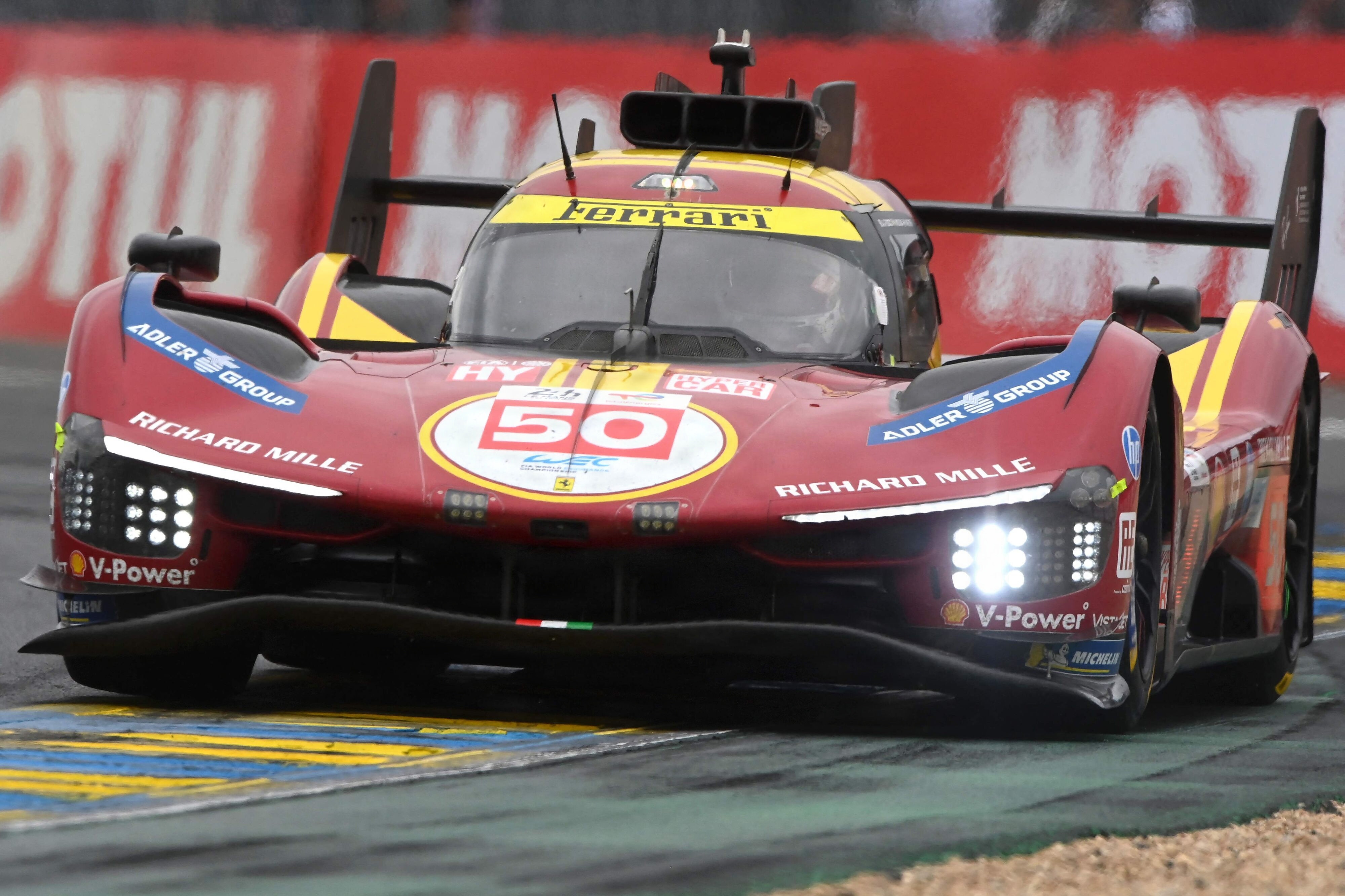 Ferraris nummer 50 med Nicklas Nielsen vandt søndag løbet i Austin, Texas. (Arkivfoto).
