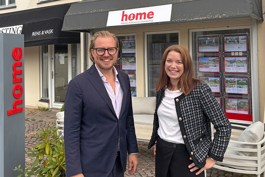 Andreas Rosenkilde Løgstrup har nu ansvaret for fem home-butikker i det nordsjællandske.