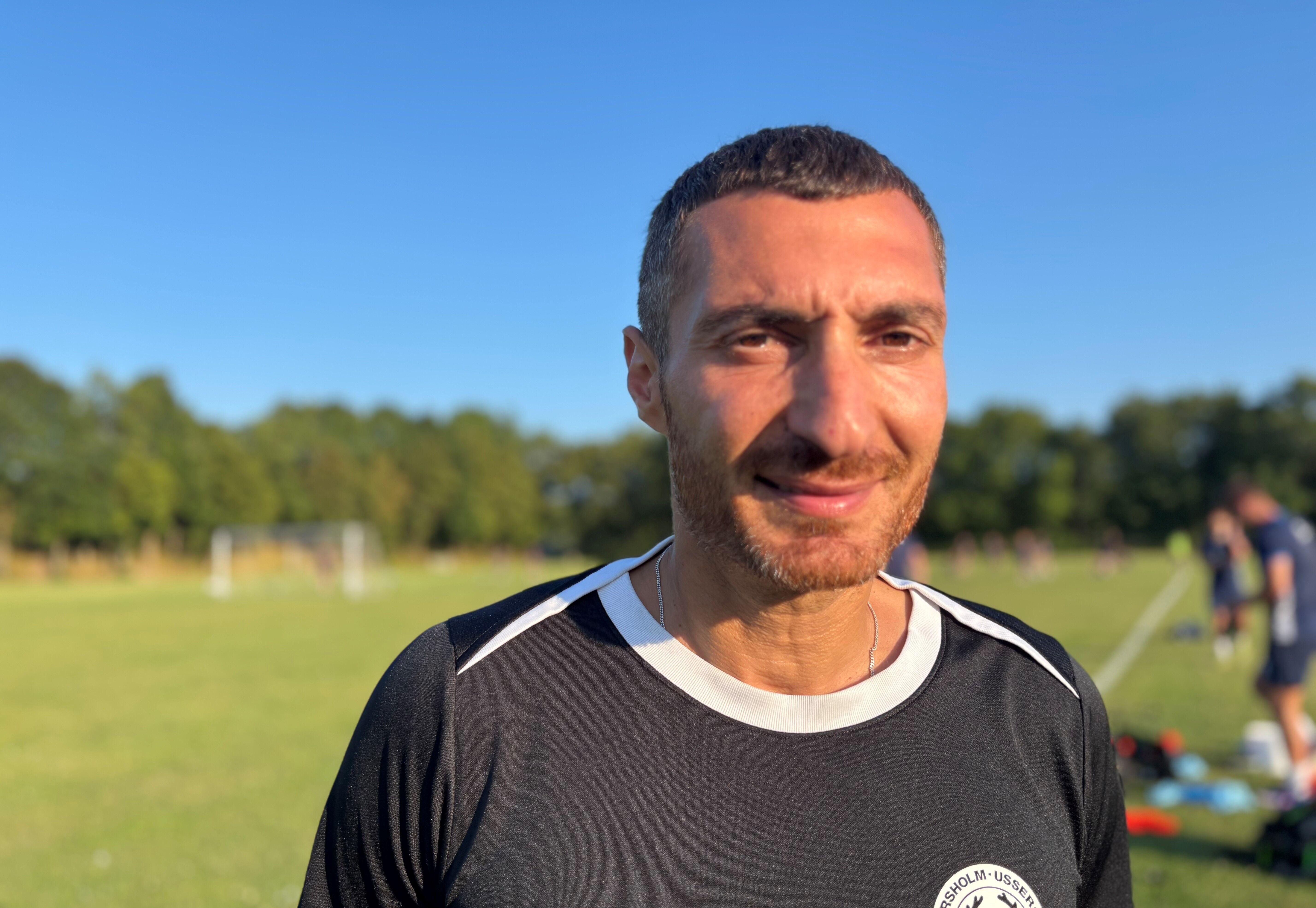 Olcay Senoglu i juli, da han lige var tiltrådt i klubben.