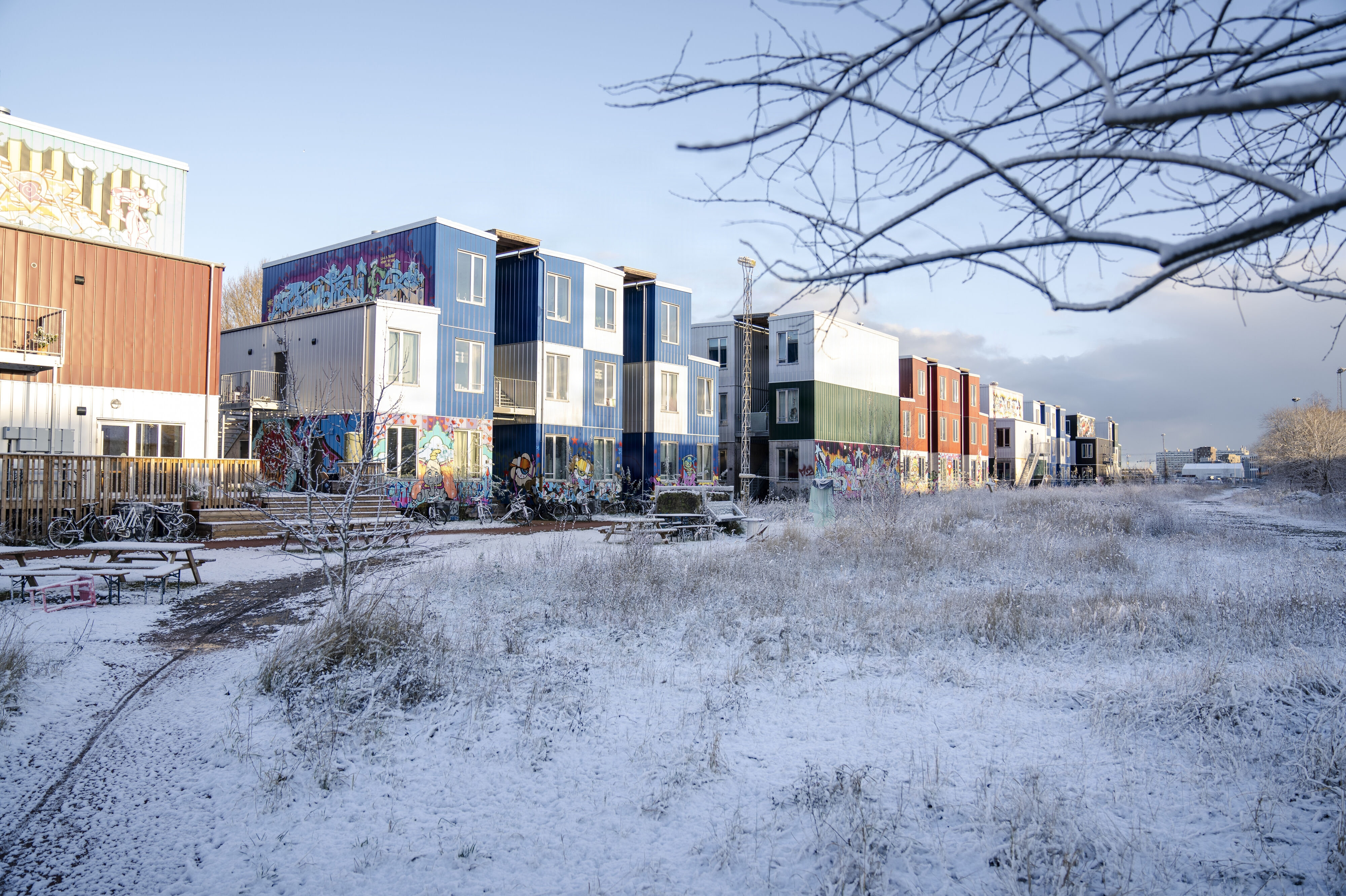 CPH Village har allerede etableret fem områder med studieboliger i København, som til sammen tæller 1000 boliger. Her er det på Nørrebro. (Arkivfoto).