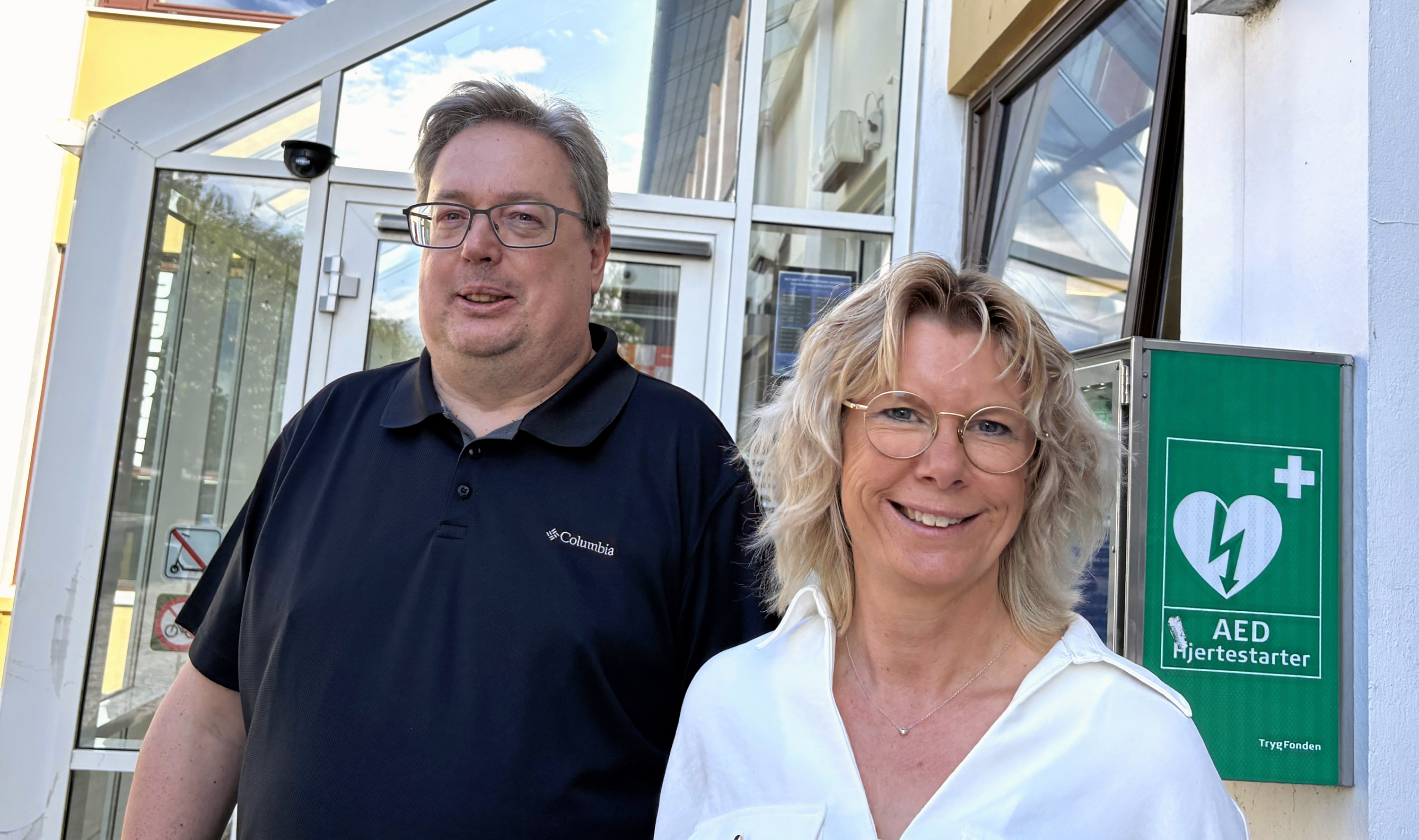 Kalundborg Bibliotekers afdelingsledere Helge Zenth og Stine Veisegaard fortæller om kraftigt stigende besøgstal. Det skyldes flere nye tiltag.