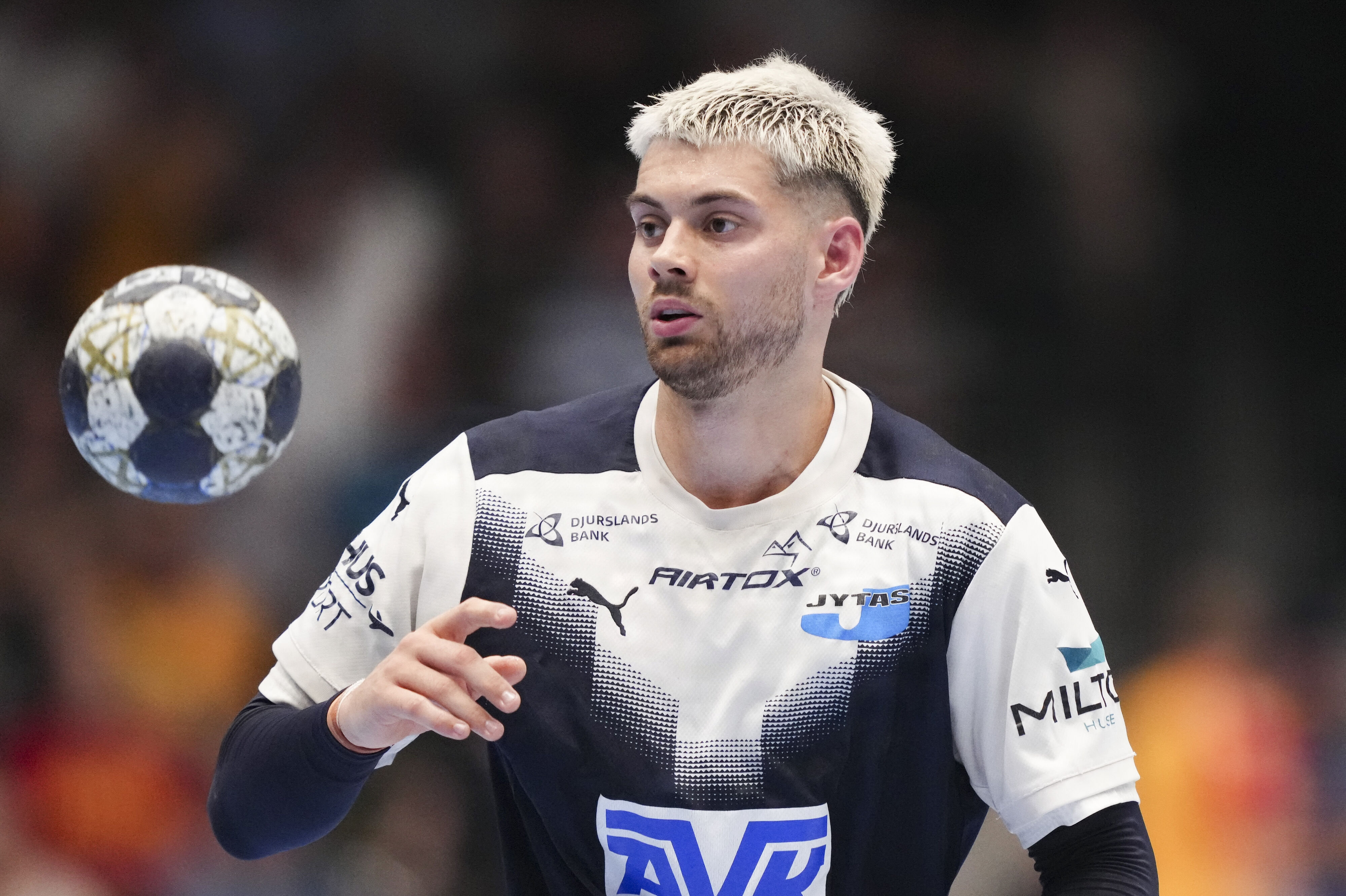 Skanderborg AGF og Frederik Olsson led et klart nederlag mod de forsvarende Champions League-mestre. (Arkivfoto).