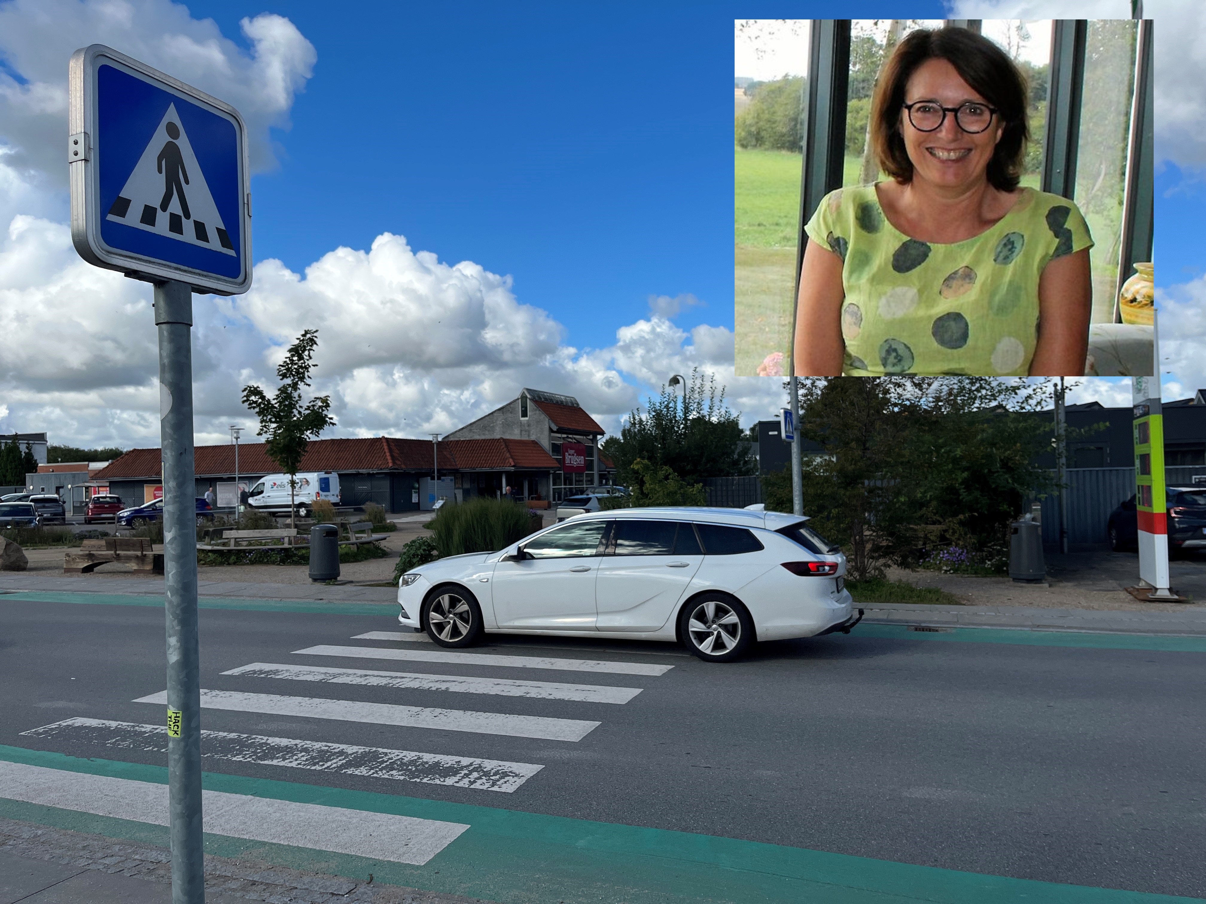 Gitte Vincents satte sig til tasterne på det sociale medie oven på en episode i Hvalsø.