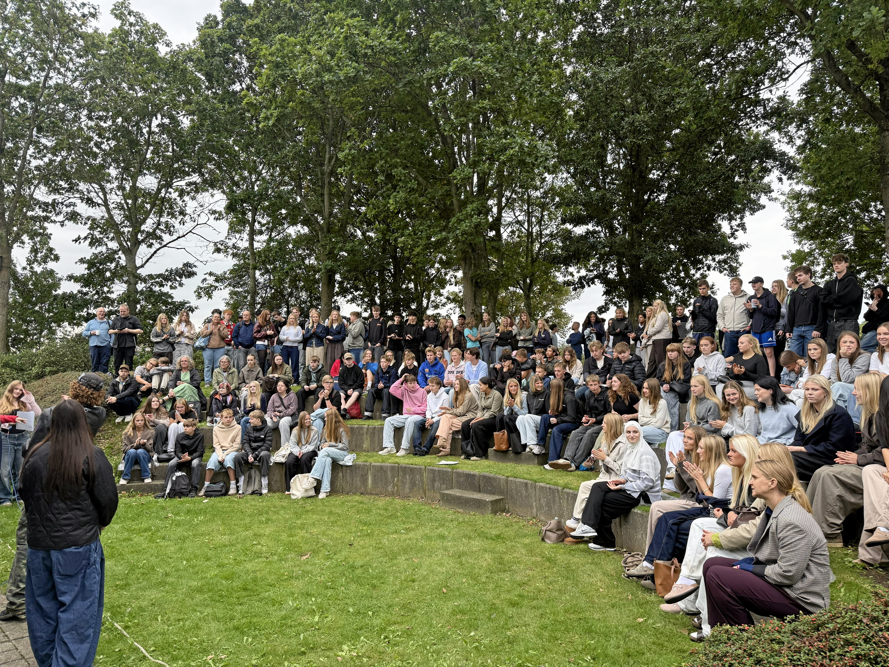 Ungefolkemødet på Campus Odsherred husede i år cirka 700-800 unge fra kommunen.