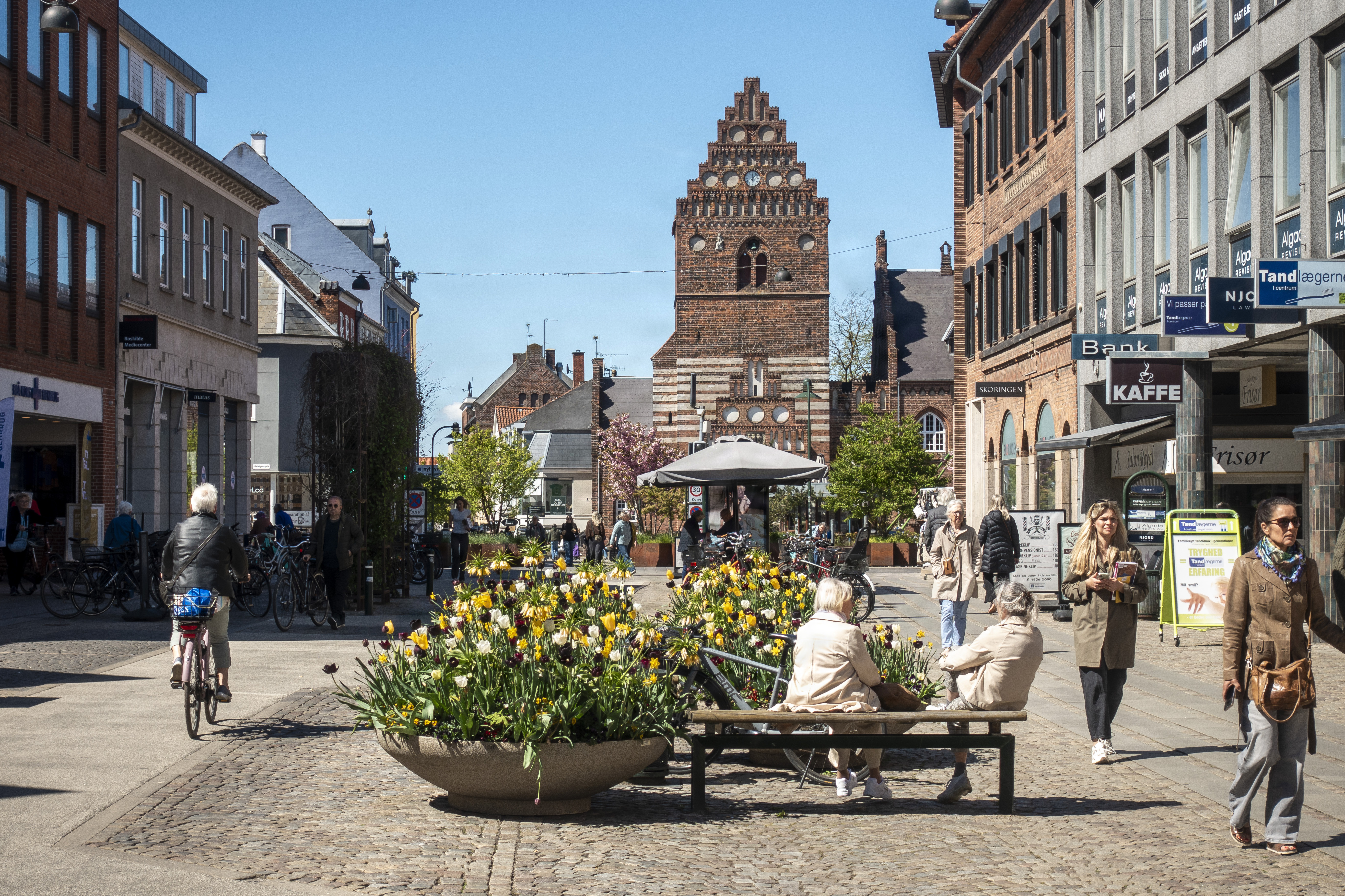 I flere gågager og butiksområder åbner der butikker, som tidligere kun var at finde online. Arkivfoto