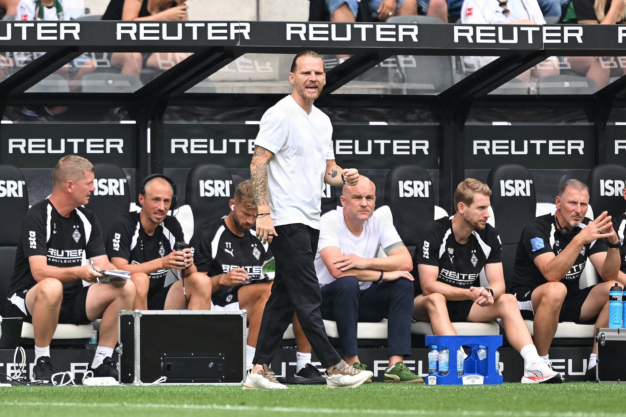 Eugen Polanski er blevet fyret som cheftræner i Gladbach. (Arkivfoto).