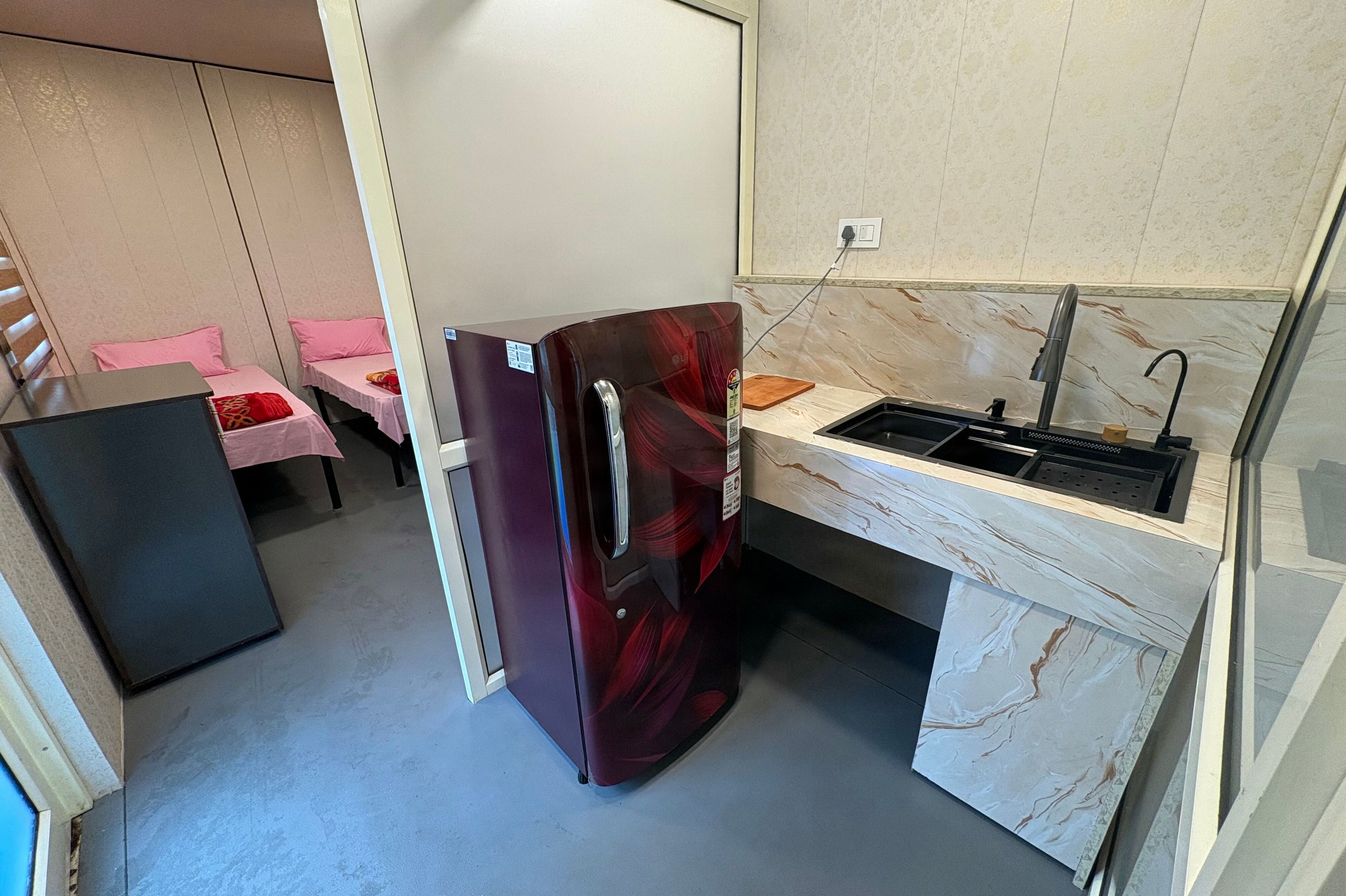 Indien har forberedt sine atleter på forholdene ved Asian Games ved at lave kopier af de containerhytter, der bliver taget i brug i Japan. (Arkivfoto).