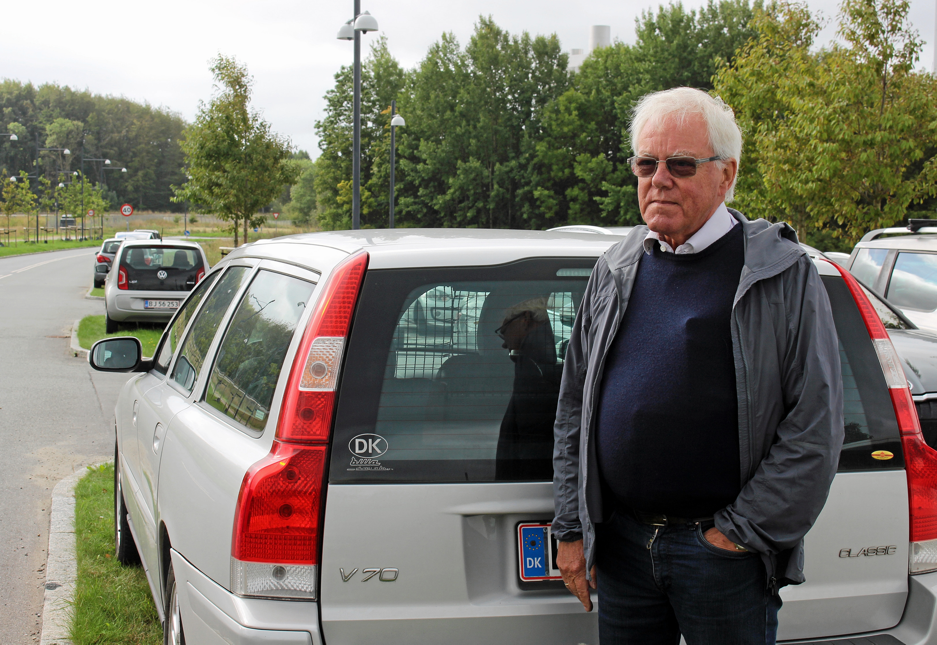 Poul Mose Hansen er én af de mange, der har fået en p-afgift ved stationen.