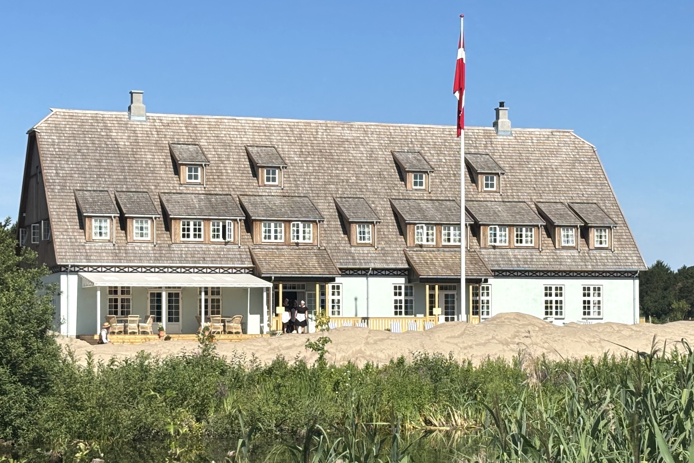 Der er massiv tilstrømning til Oplevelsescenter Nyvang på grund af Badehotellet.