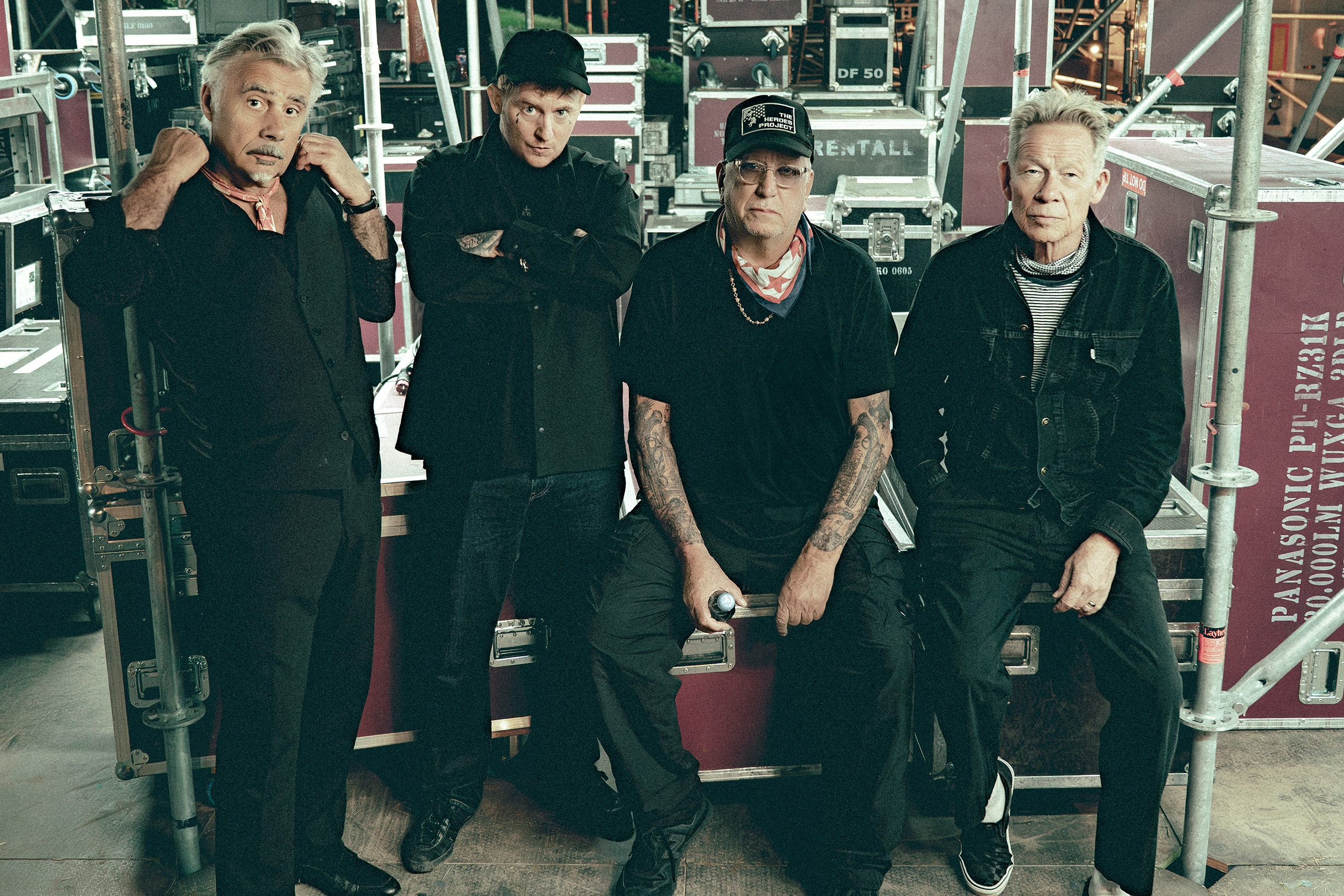 Sex Pistols koncert bliver en del af markeringen af, at det i år er 50 år siden, bandet udgav debutsinglen, "Anarchy In The UK". (PR-foto).