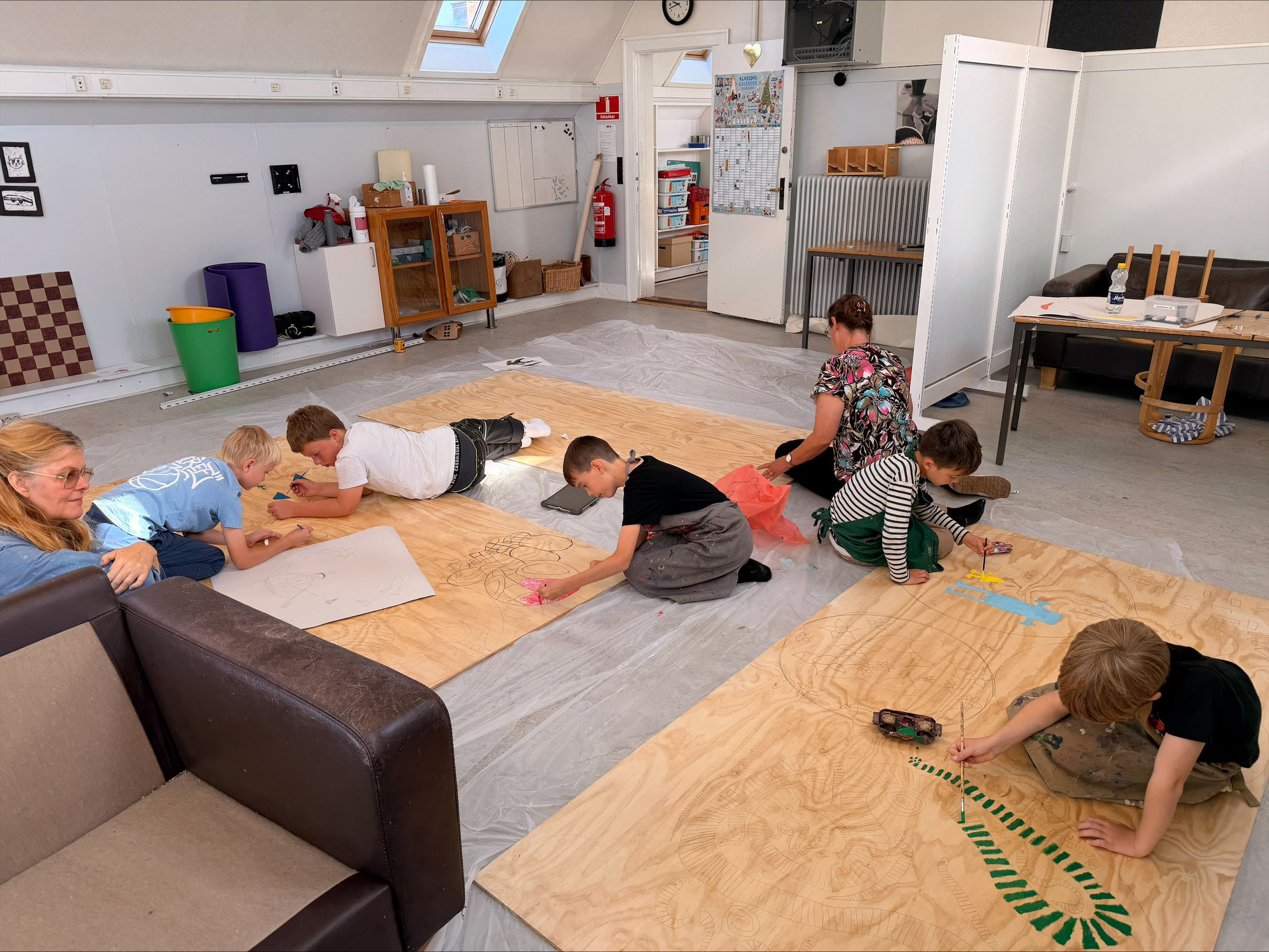 Projektet har titlen 'erobring af rum'.