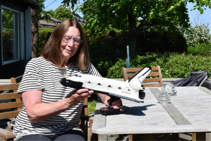 Mariann Albjerg, der er født og opvokset i Frederikssund, fortæller om sin 30-årige lange karriere I NASA.