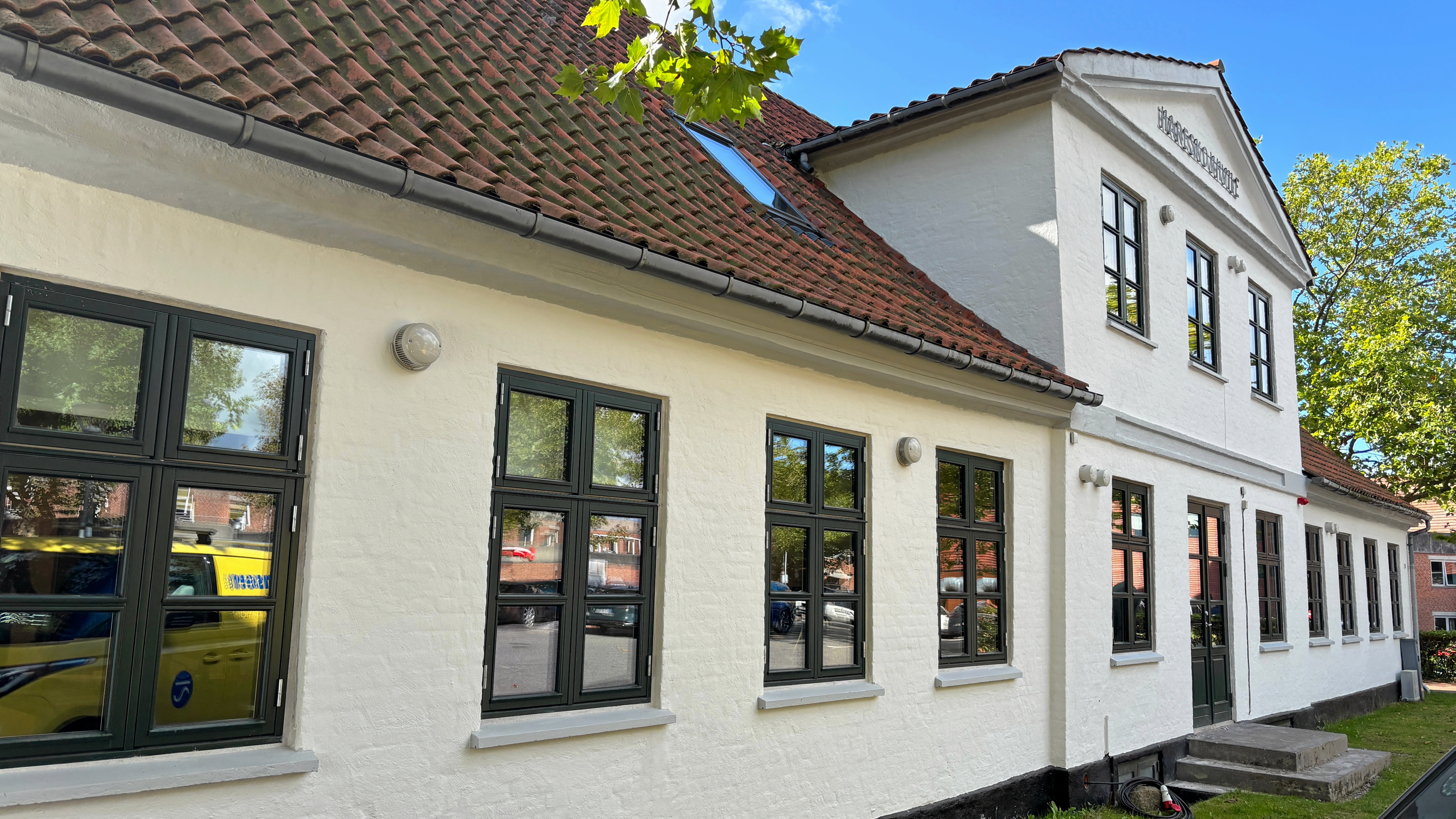 Renoveringen af det historiske hus blev noget mere omfattende end først forventet.