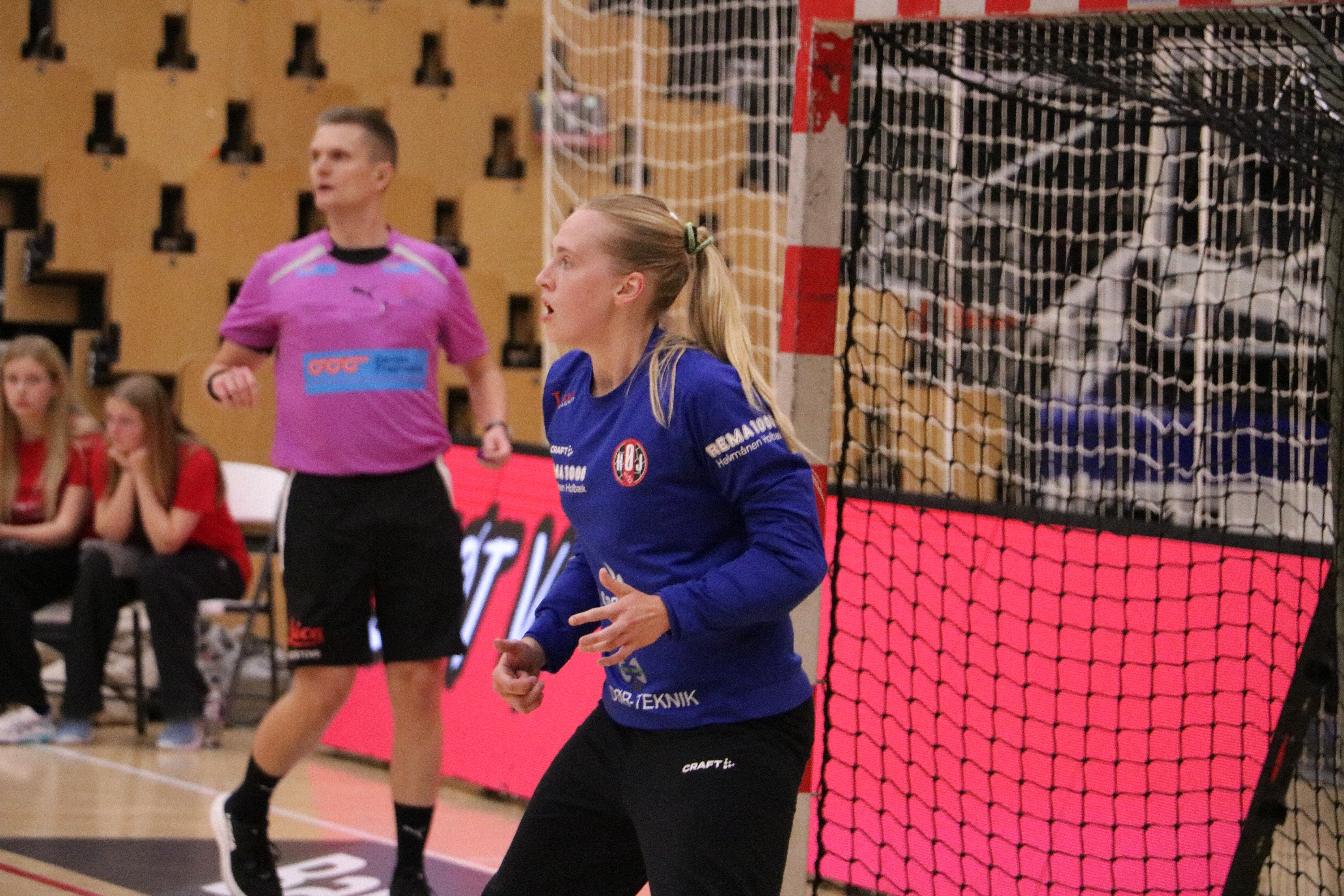 Mathilde Rømer var fuldstændig aldeles flyvende i det første kvarter af 2. halvleg.