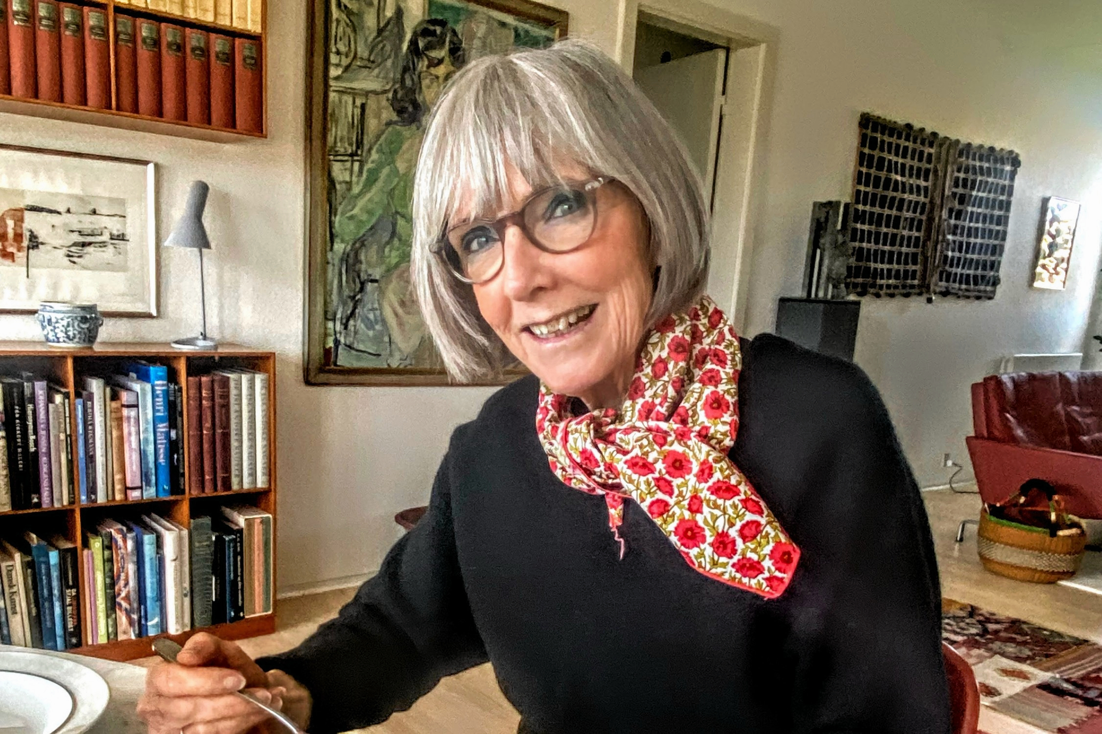 Gitte Gammelgaard, Hørsholm, er aktuel med sin erindringsbog 'Den røde tråd - et liv i bevægelse', som udkommer fredag 18. september.