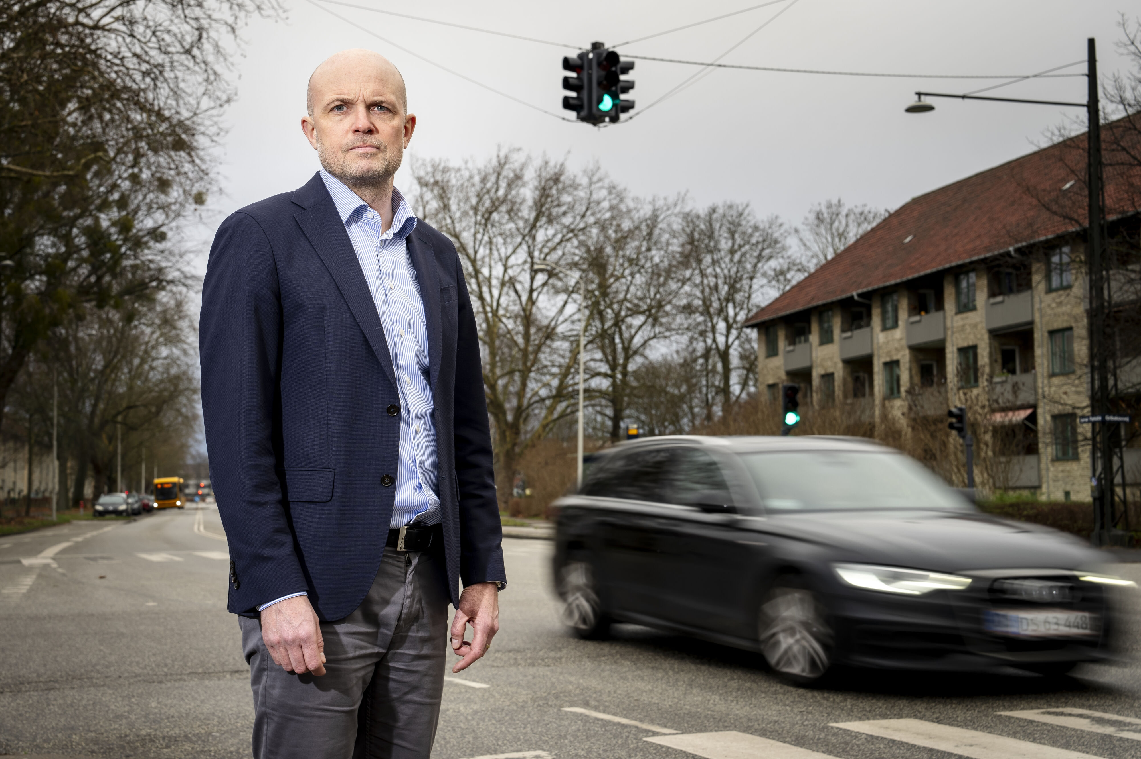 Administrerende direktør i Rådet for Sikker Trafik, Jakob Bøving Arendt, opfordrer skoler til at prioritere færdselsundervisning,