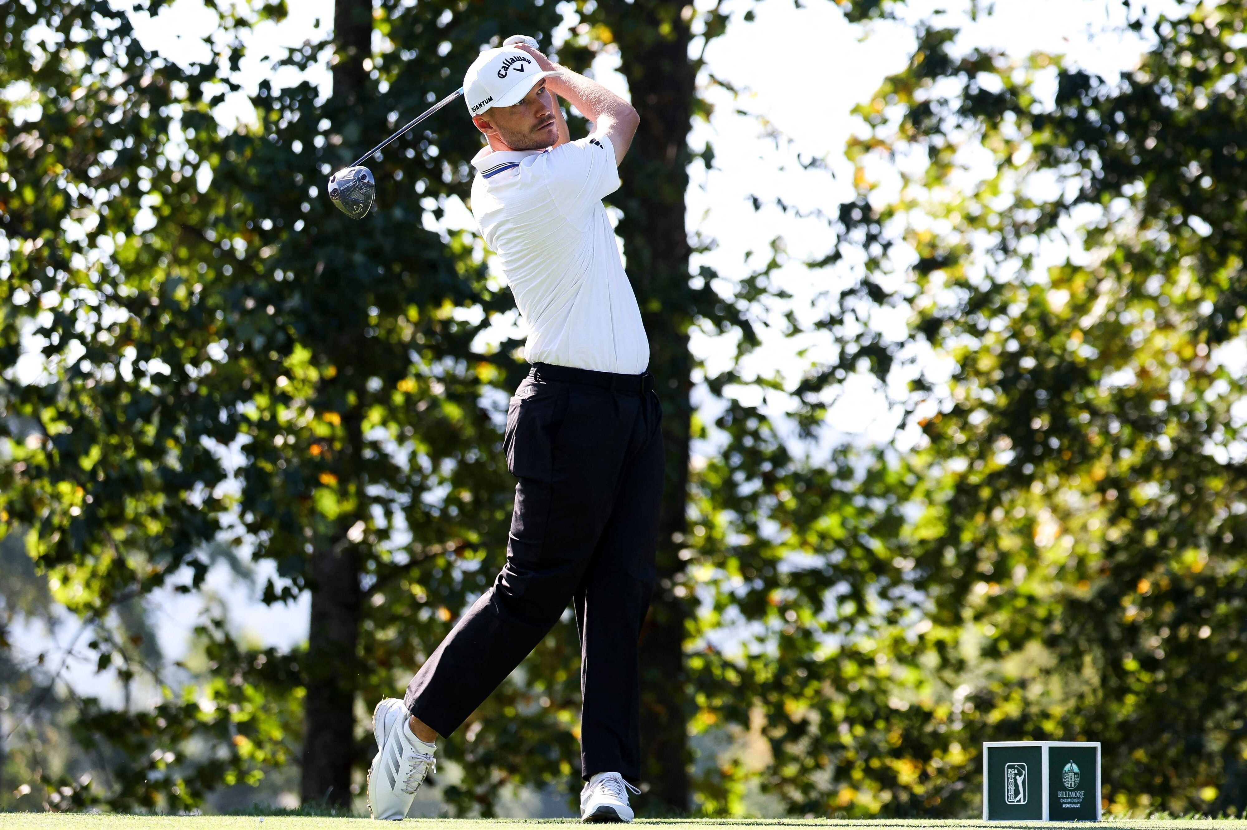 Rasmus Højgaards deltagelse i Biltmore Championship blev kort.