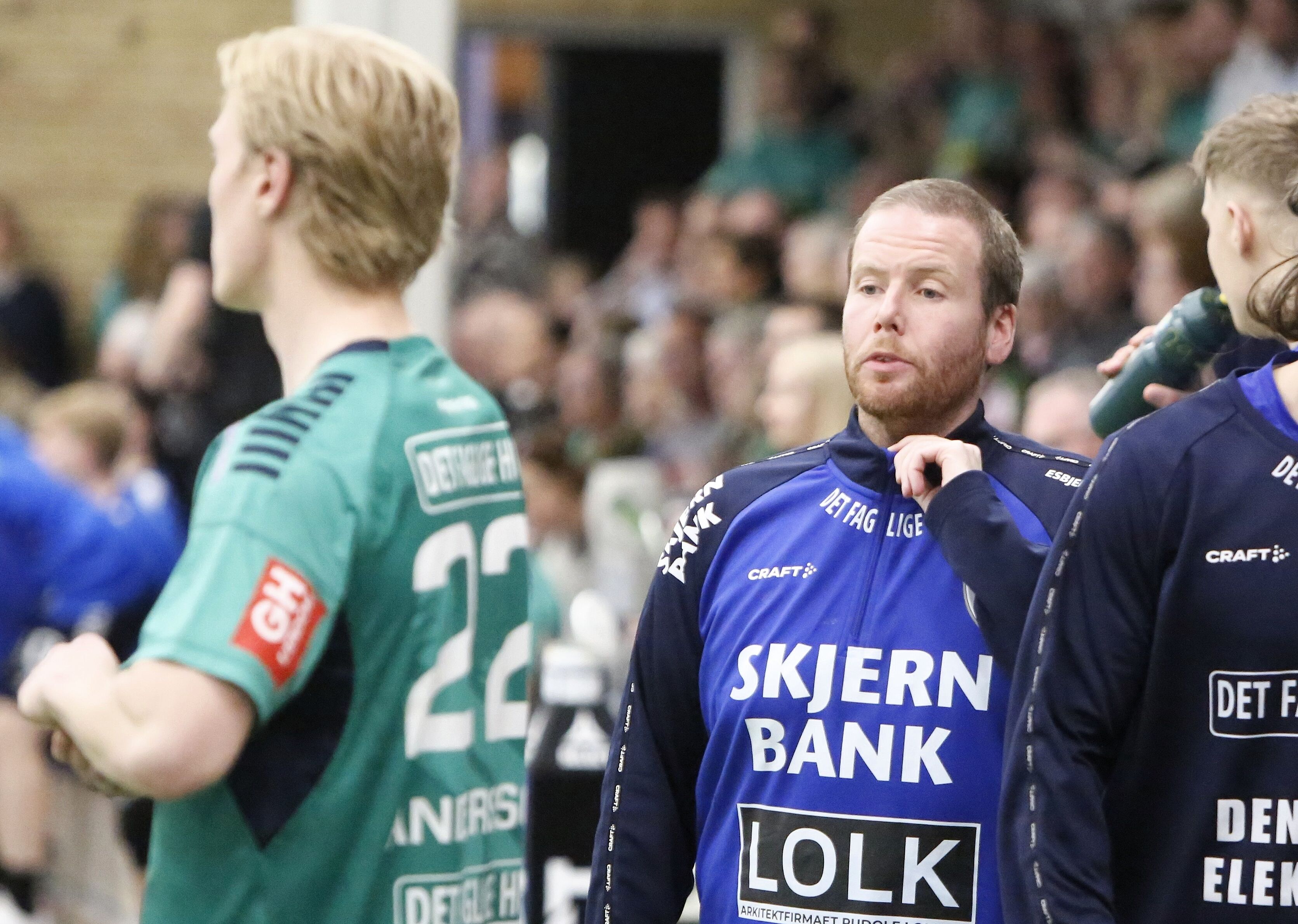 Marc Uhd i spidsen for Ribe/Esbjerg i foråret - mod netop TMS Ringsted.