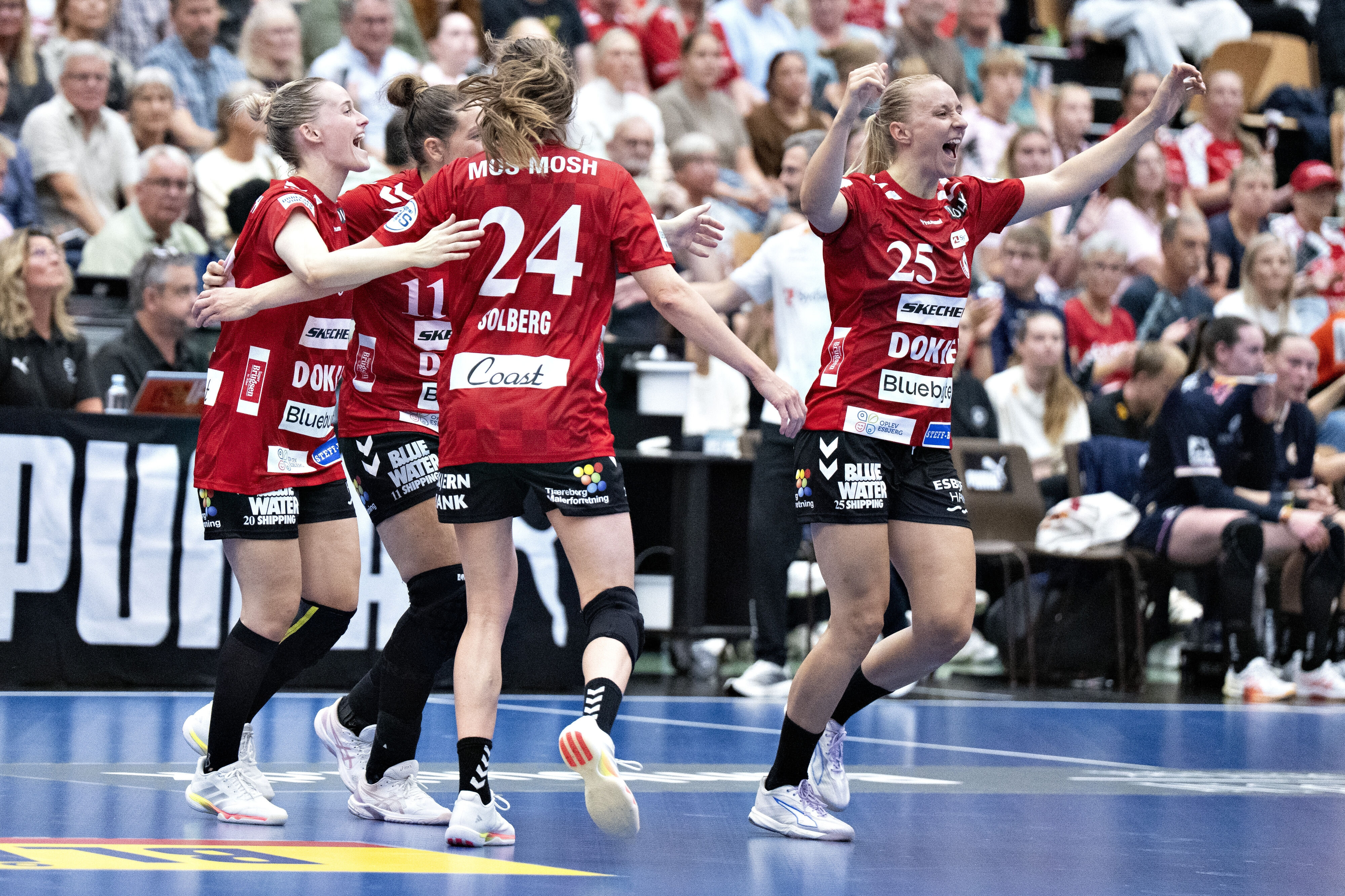 Team Esbjerg vågnede op efter pausen. (Arkivfoto).