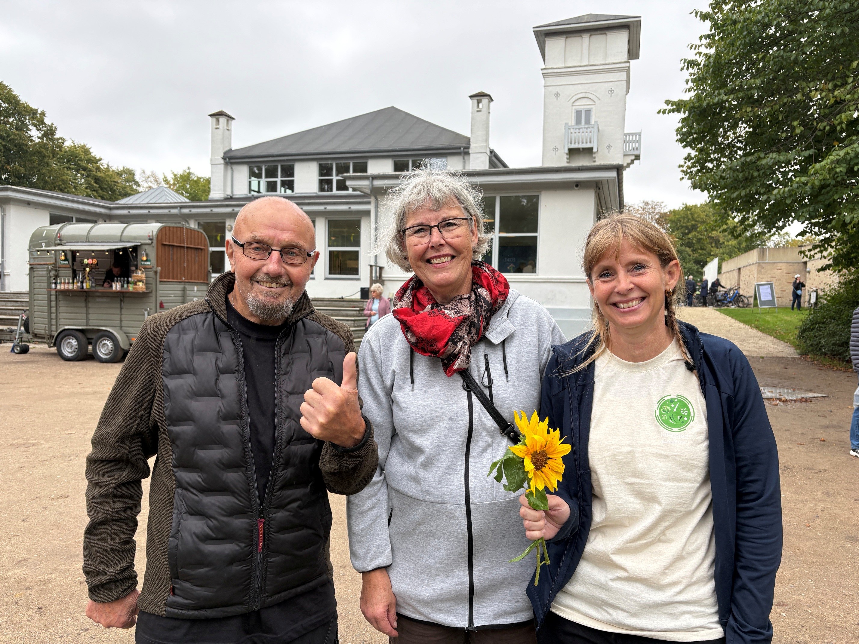 Leif Andersen, Hanne Hansen og Heidi Brehm er enige om Ringsted Ældrefestivals potentiale.