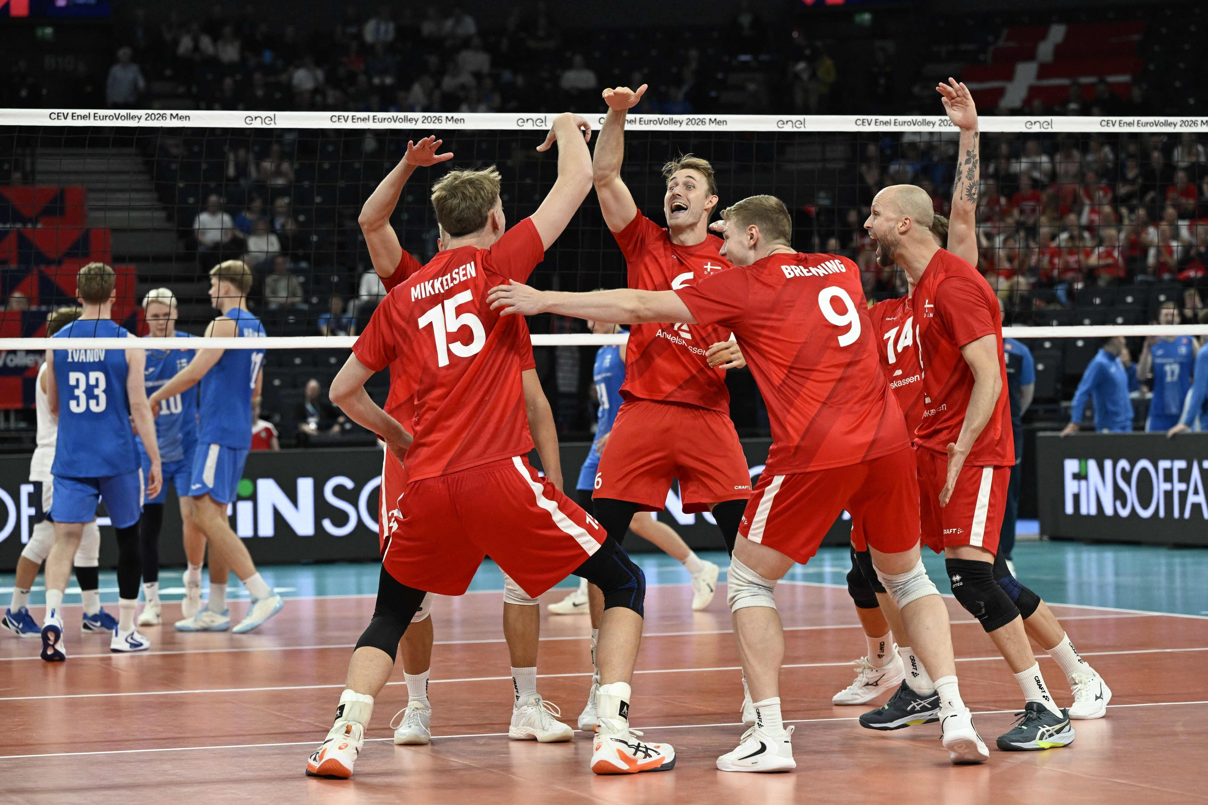 De danske volleyballmænd har imponeret ved EM. (Arkivfoto).