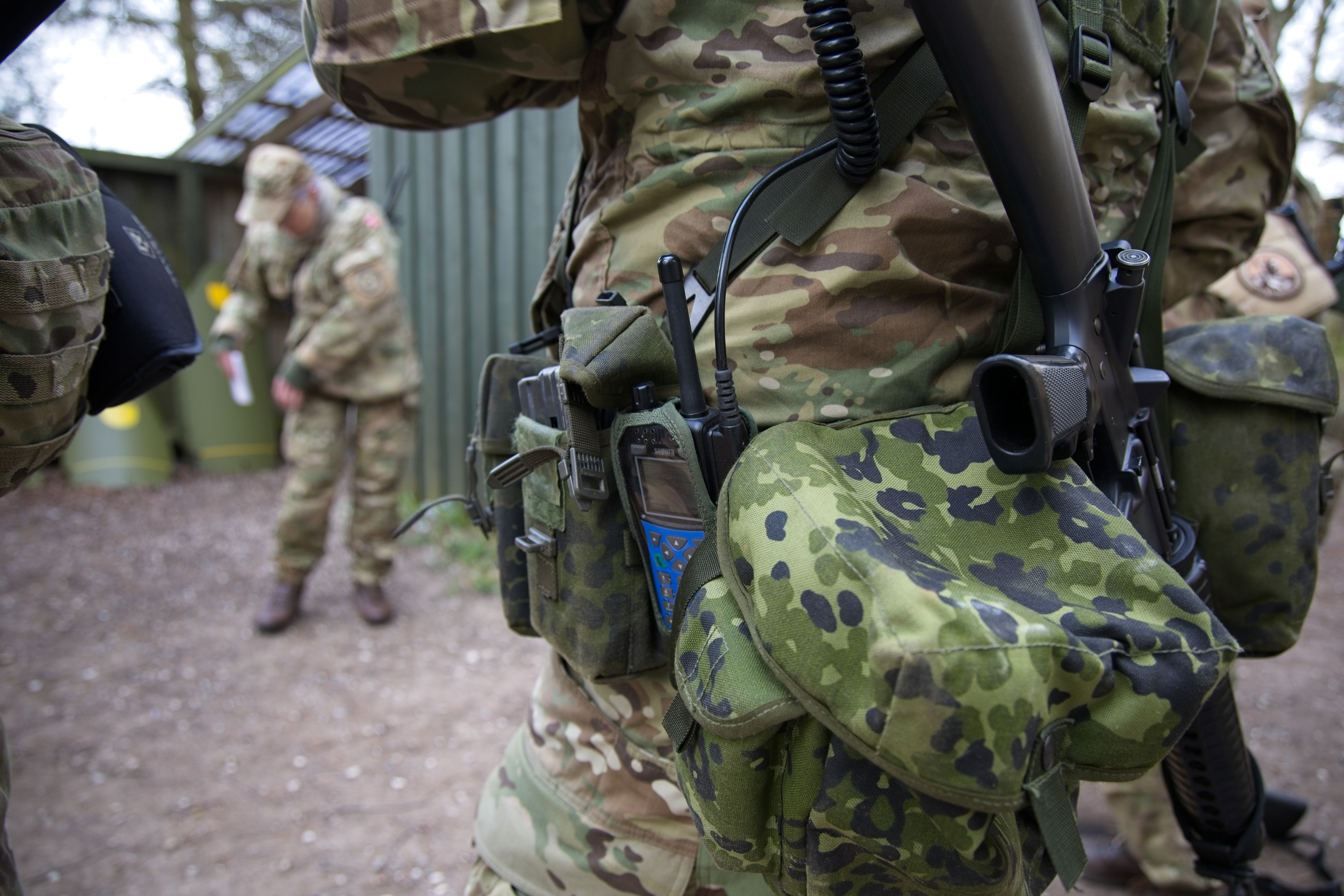 Man kan blandt andet møde soldater i fuld kampuniform, prøve skydning med træningsudstyr, tage ansigtssløring på og kaste med øvelses-håndgranater.
