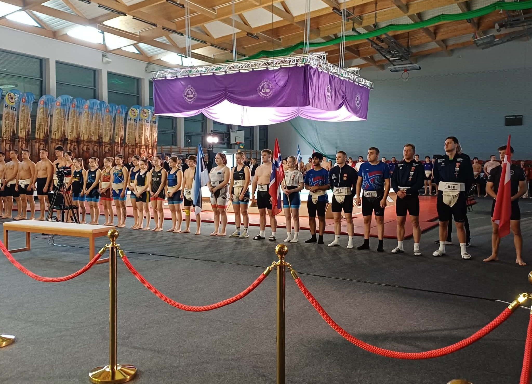 Lørdag den 12. september deltog Dominik M. Pyzara fra Samurai Sumo i Frederikssund ved U21-EM i sumo i Warszawa i Polen