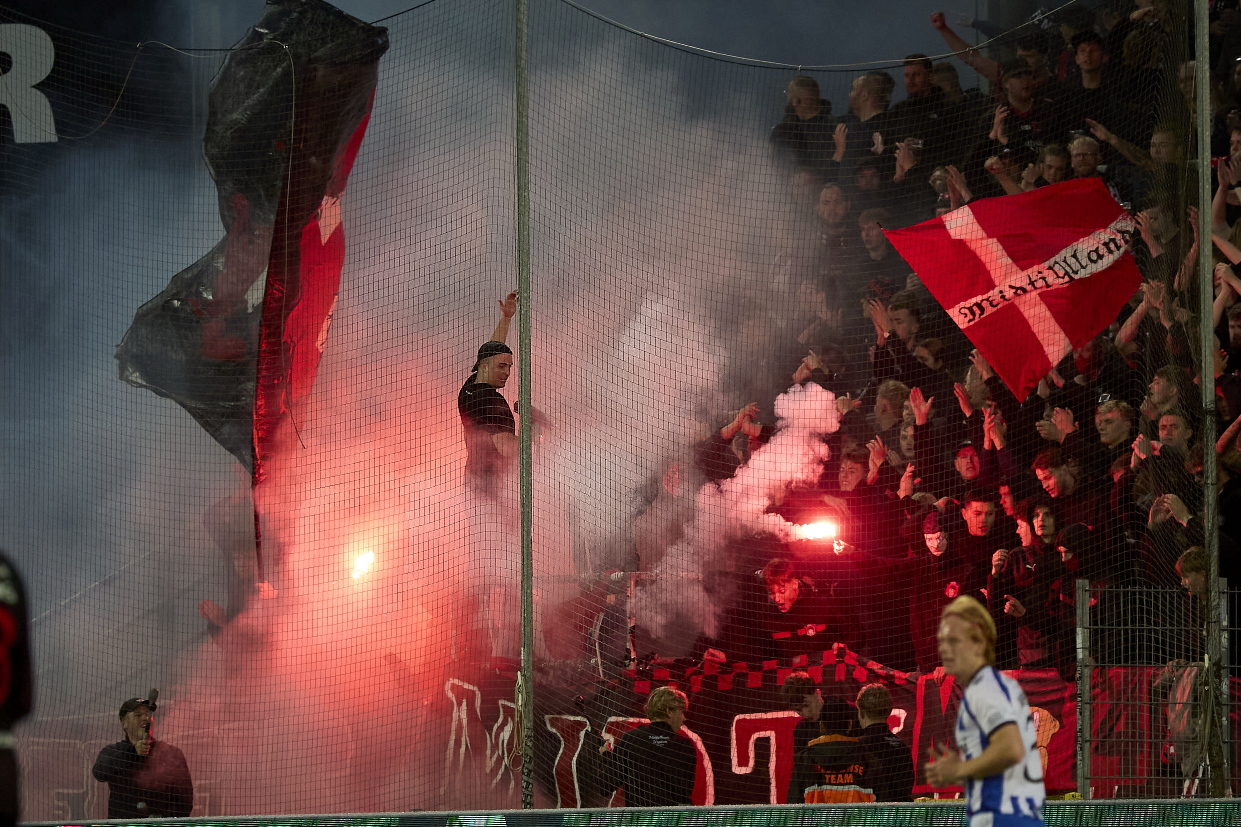 Superligakampen mellem OB og FC Midtjylland endte 1-1 lørdag i Odense. (Arkivfoto).
