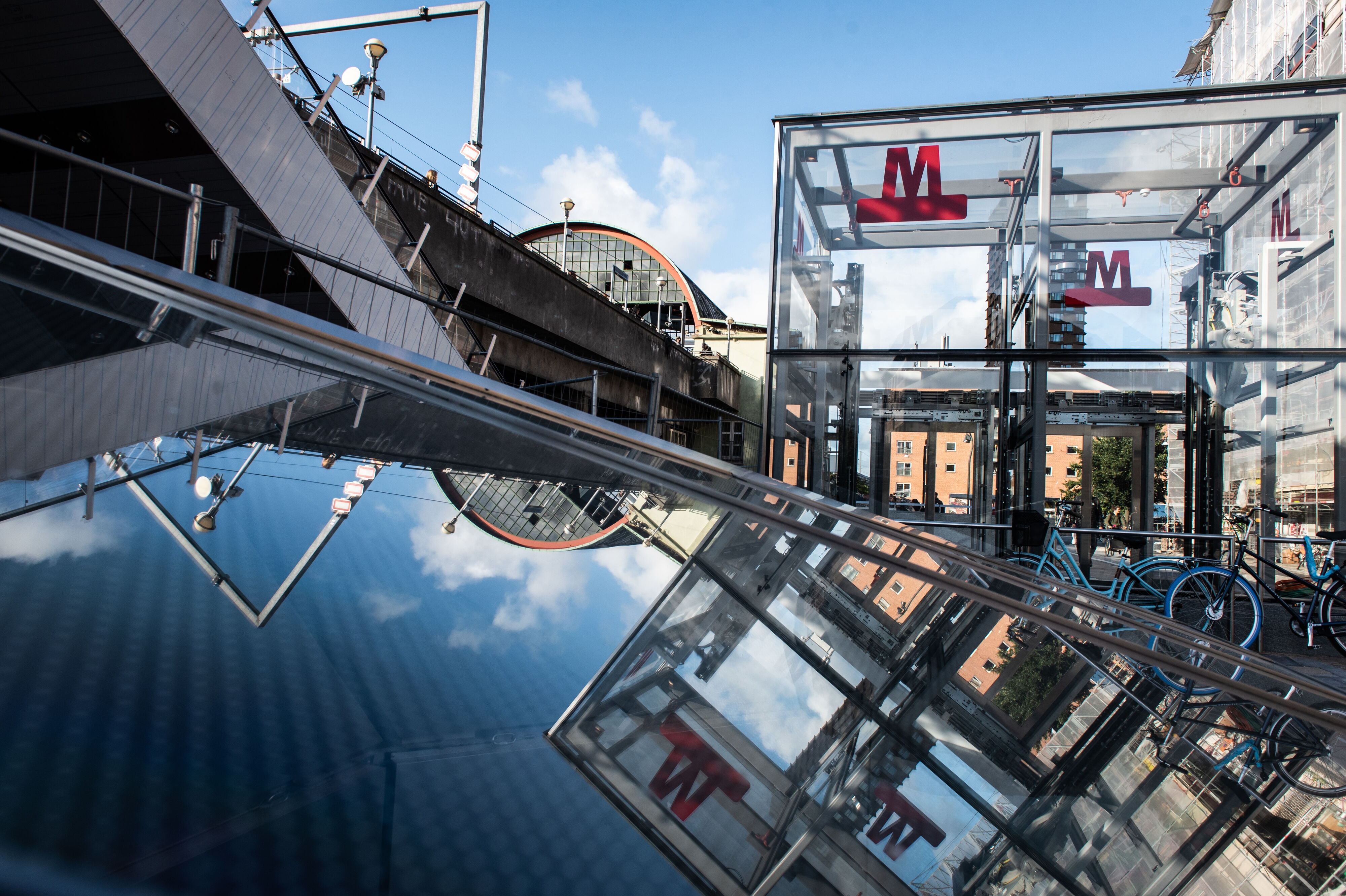 Tirsdag har politiet været til stede i et tunnelrør i metroen mellem stationerne Nørrebro og Nørrebros Runddel. Derfor kørte der i cirka en time ingen metro på en del af linje M3. (Arkivfoto).