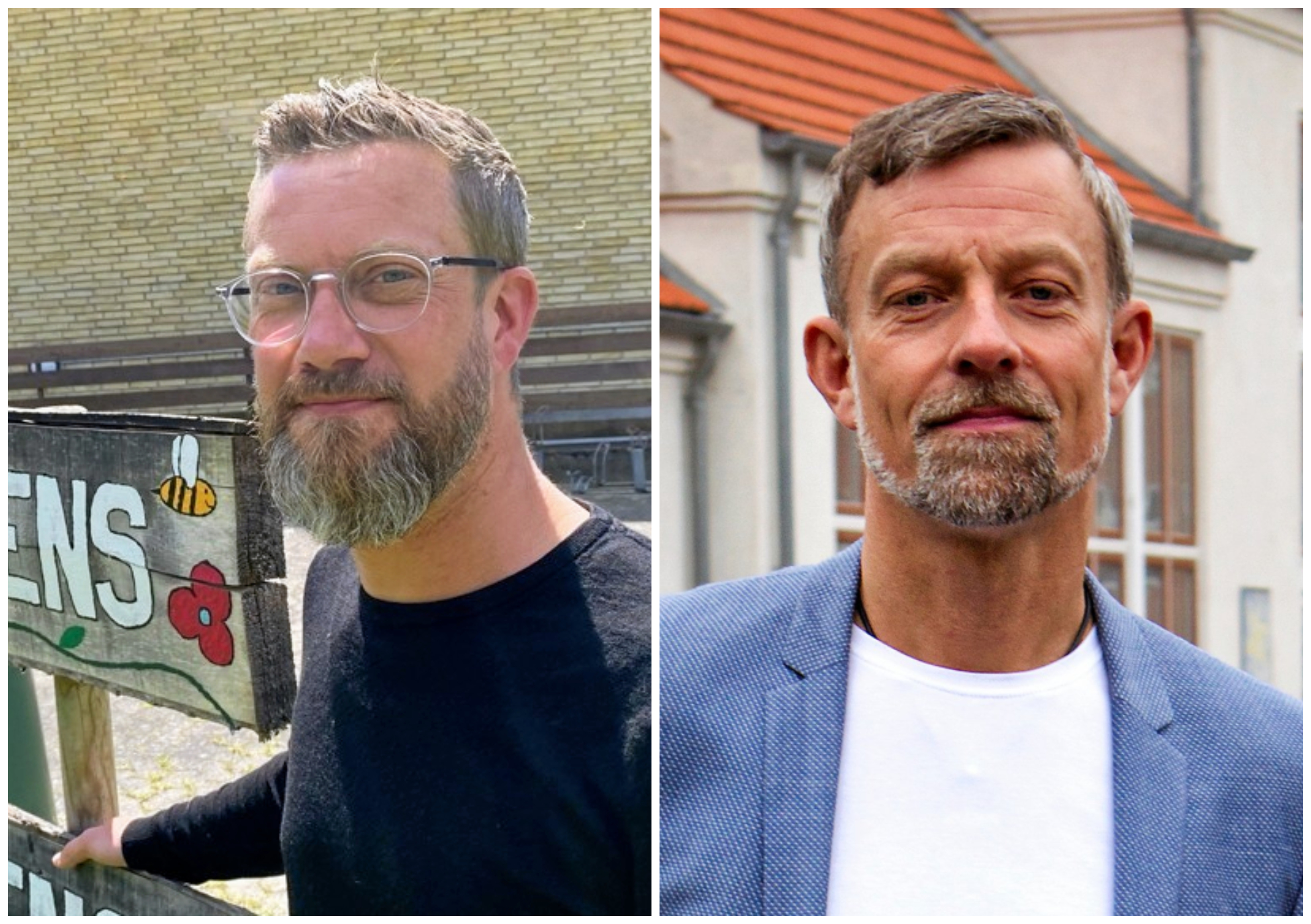 Jakob Jensen og Nicholas Hansen, der er skoleledere på henholdsvis Dagmarskolen og Valdemarskolen, Ringsteds to byskoler, reagerer på at blive fravalgt i pilotforsøg.