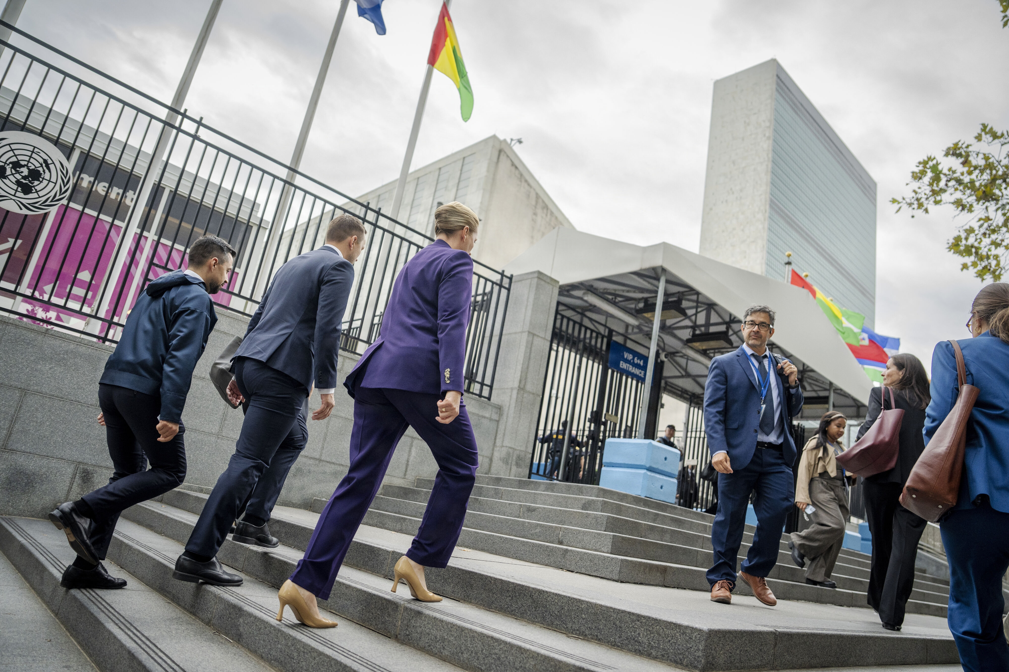 Grønlands regeringsleder, Jens-Frederik Nielsen, og landets minister for udenrigsanliggender, Múte B. Egede, rejste onsdag fra New York til Nuuk.