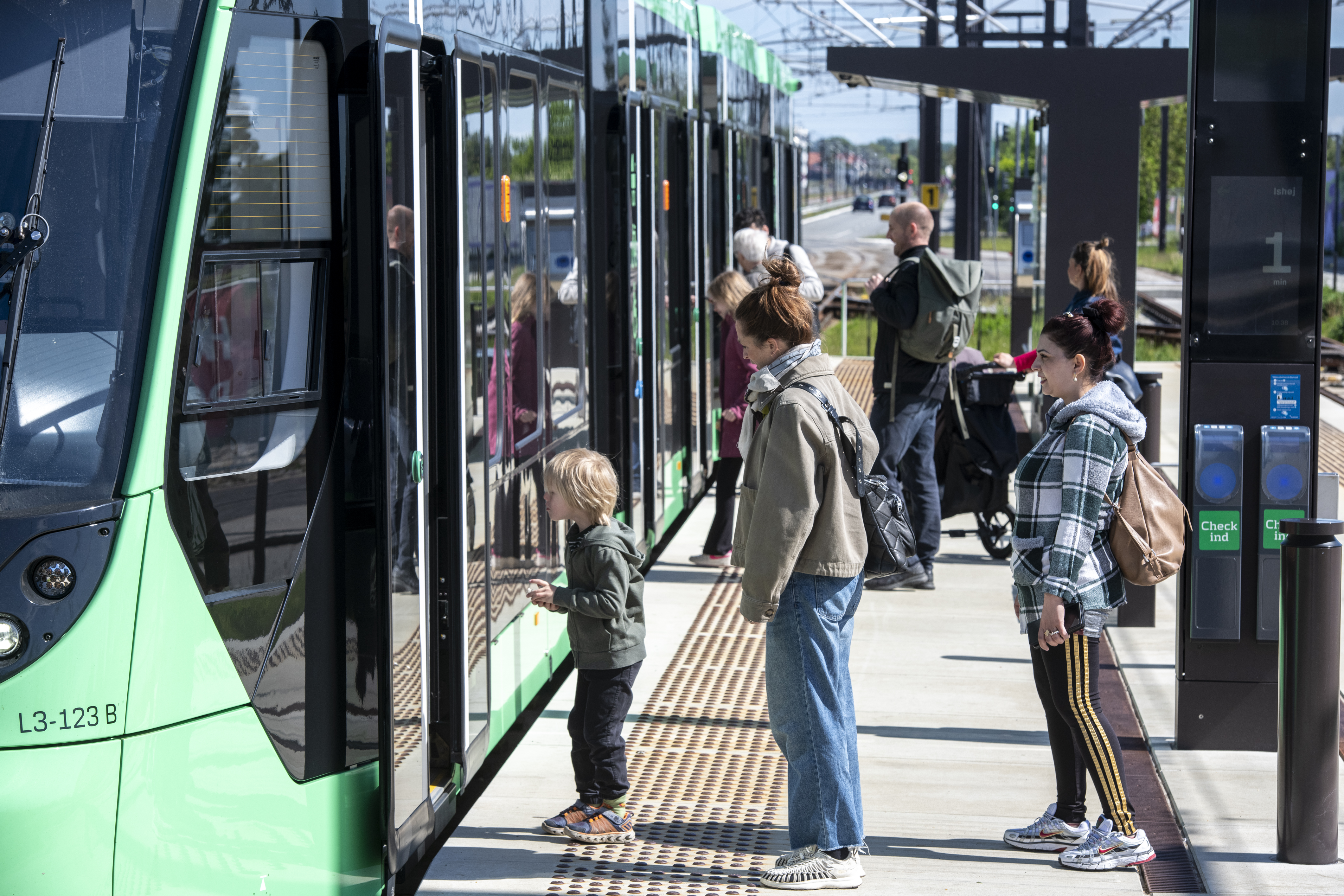 Letbanen er relativt populær i Lyngby.