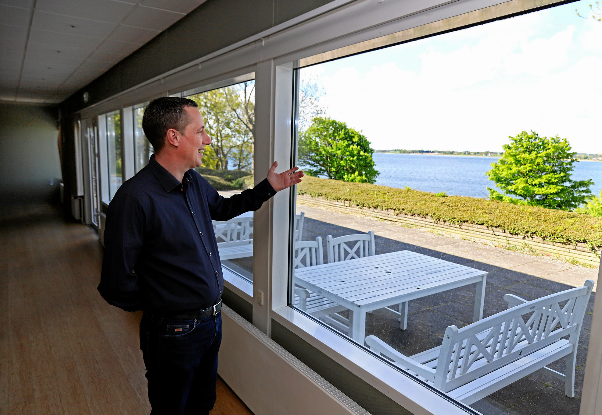 Ejer Leif Tullberg og direktør Rasmus Rasmussen (billedet) ser udfordringer på Restaurant Kalvøs vegne.
