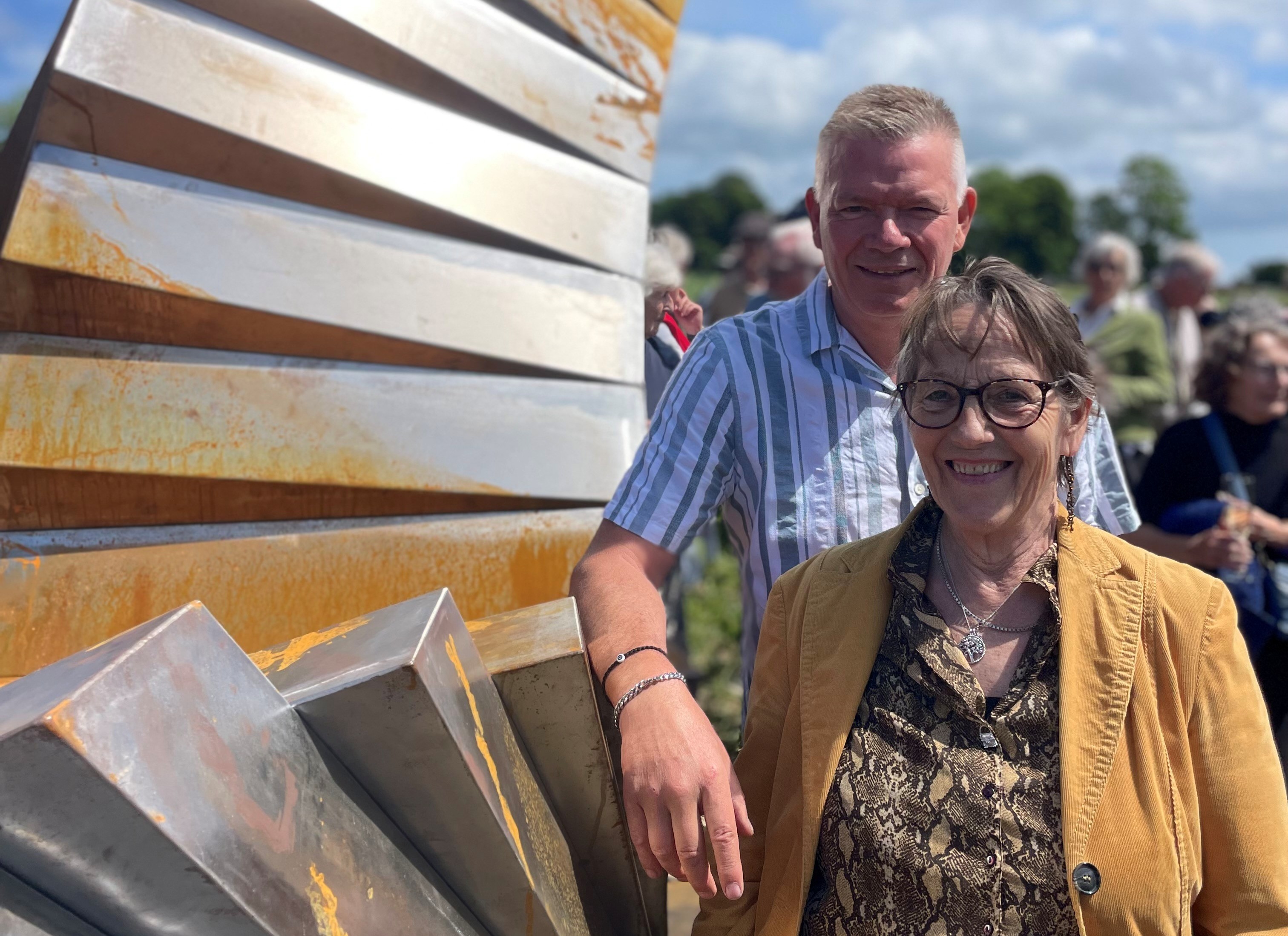 Pia Foght (S) og Morten Dahlberg (S) er medlemmer af byrådet i Gribskov Kommune.