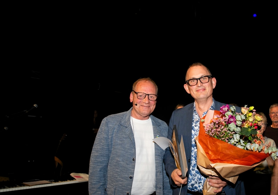Filip Tin Kirchmann modtager Frivilligprisen. - Gyrithe Lemche Filip Tin Kirchmann modtager Frivilligprisen.