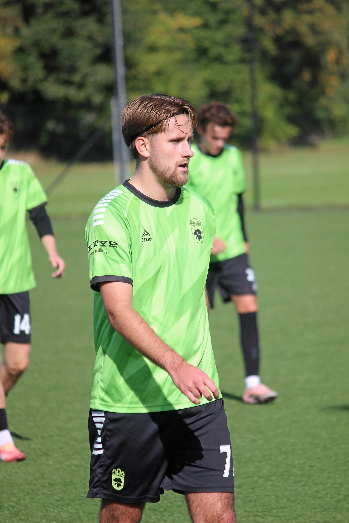 Oliver Benn, scorede Taastrup FC's eneste mål mod Roskilde Boldklub i weekenden.