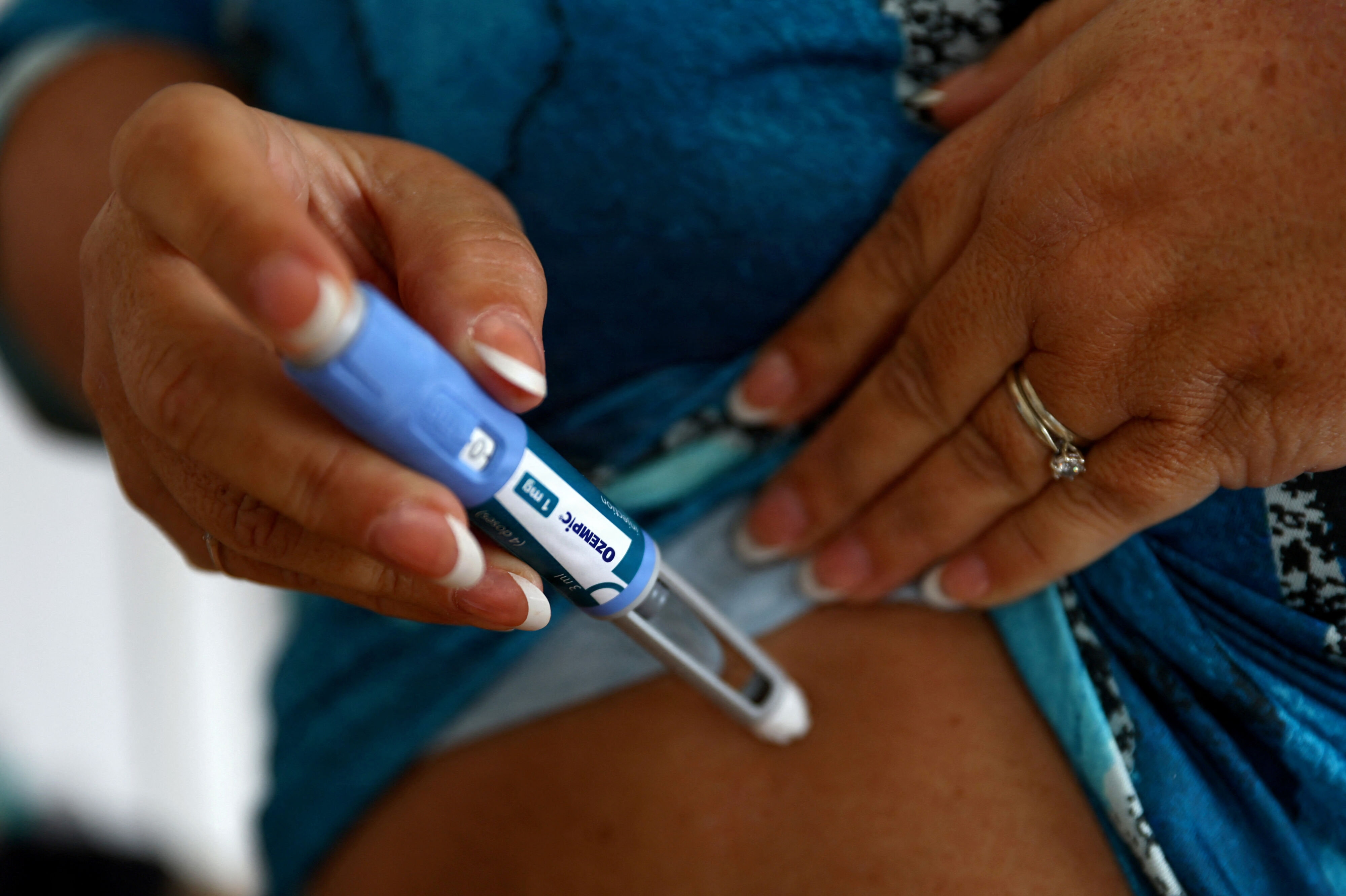 Ozempic inderholder semaglutid og bruges til behandling af diabetes. (Arkivfoto).