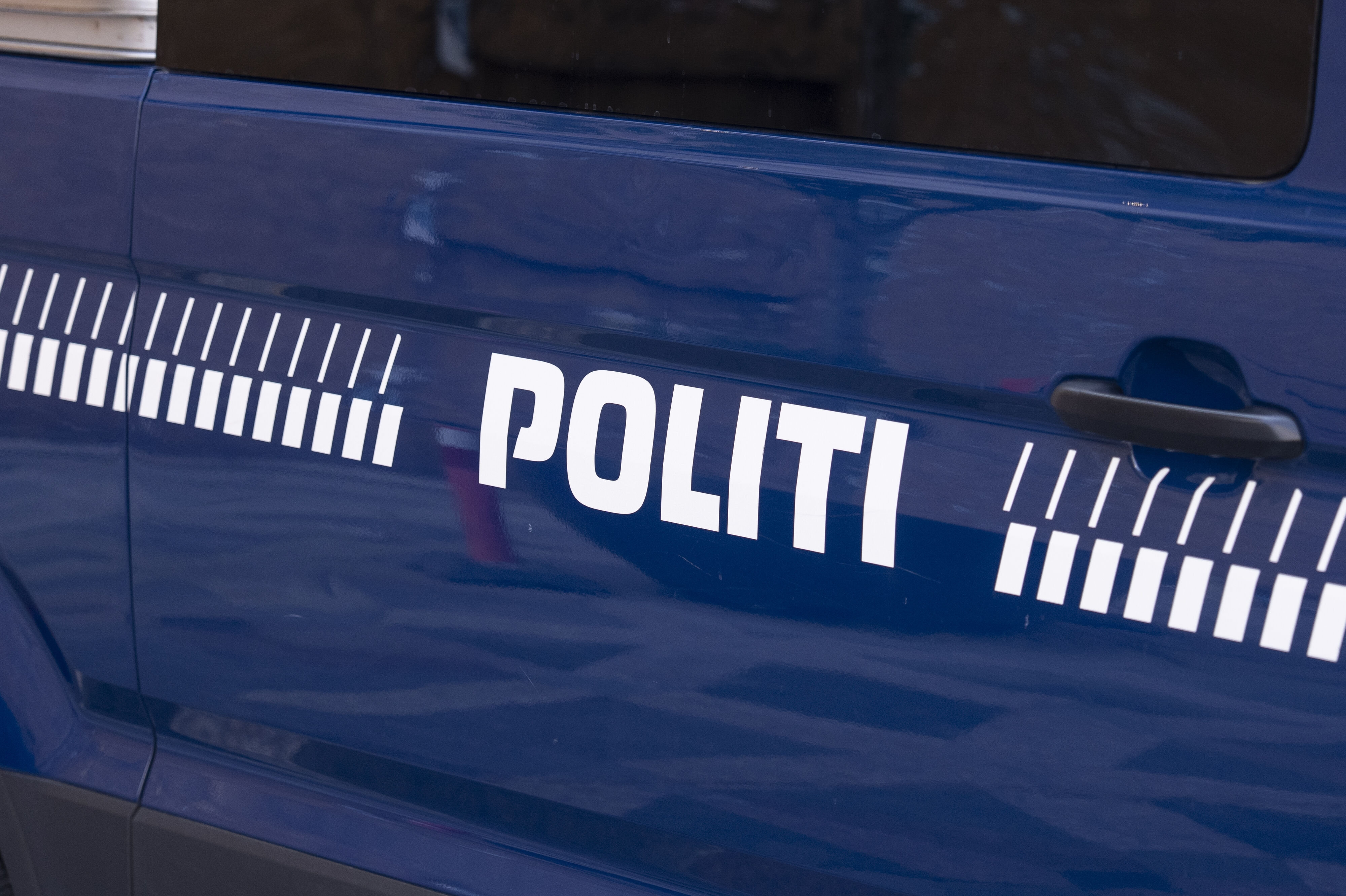 Østjyllands Politi foretog tirsdag formiddag ransagninger og sporsikring i Grenaa. (Arkivfoto).