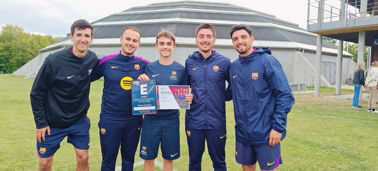 Lucas Petterson har et særligt talent, lyder det fra FC Barcelona.