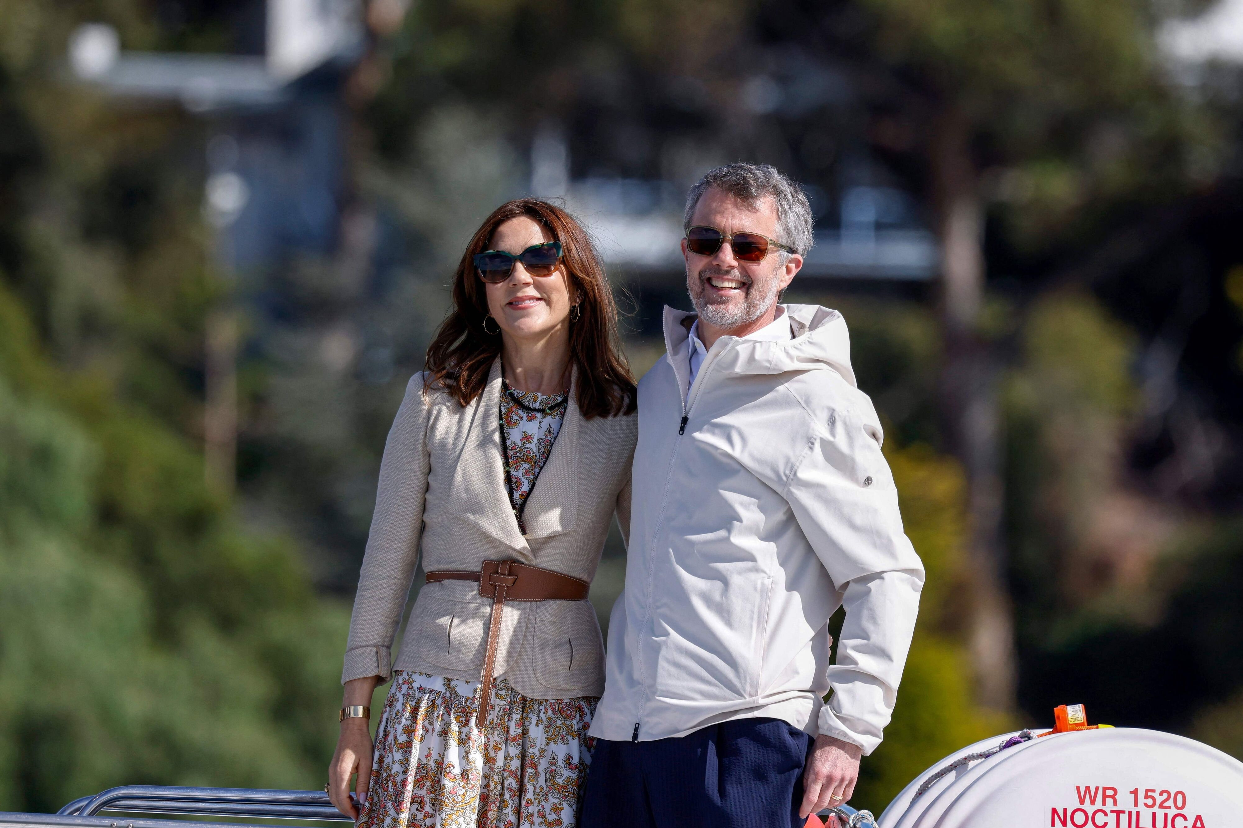 I marts var kong Frederik og dronning Mary i Australien på statsbesøg. Her besøgte dronningen også sin far, som døde måneden efter. (Arkivfoto).