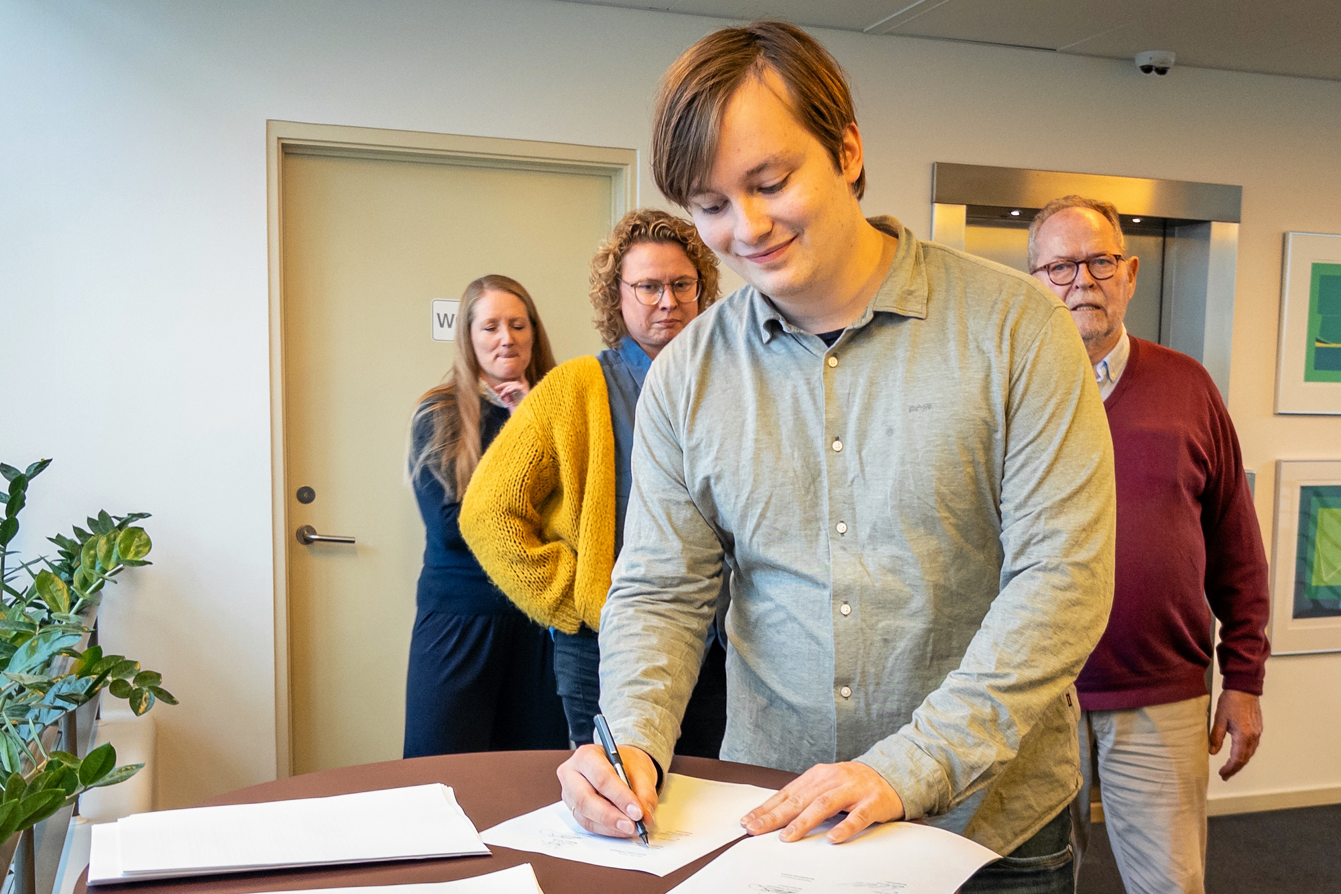 Socialdemokratiets Marcus Guldager er et af seks partier, der er med i budgetaftalen 2027-2030.