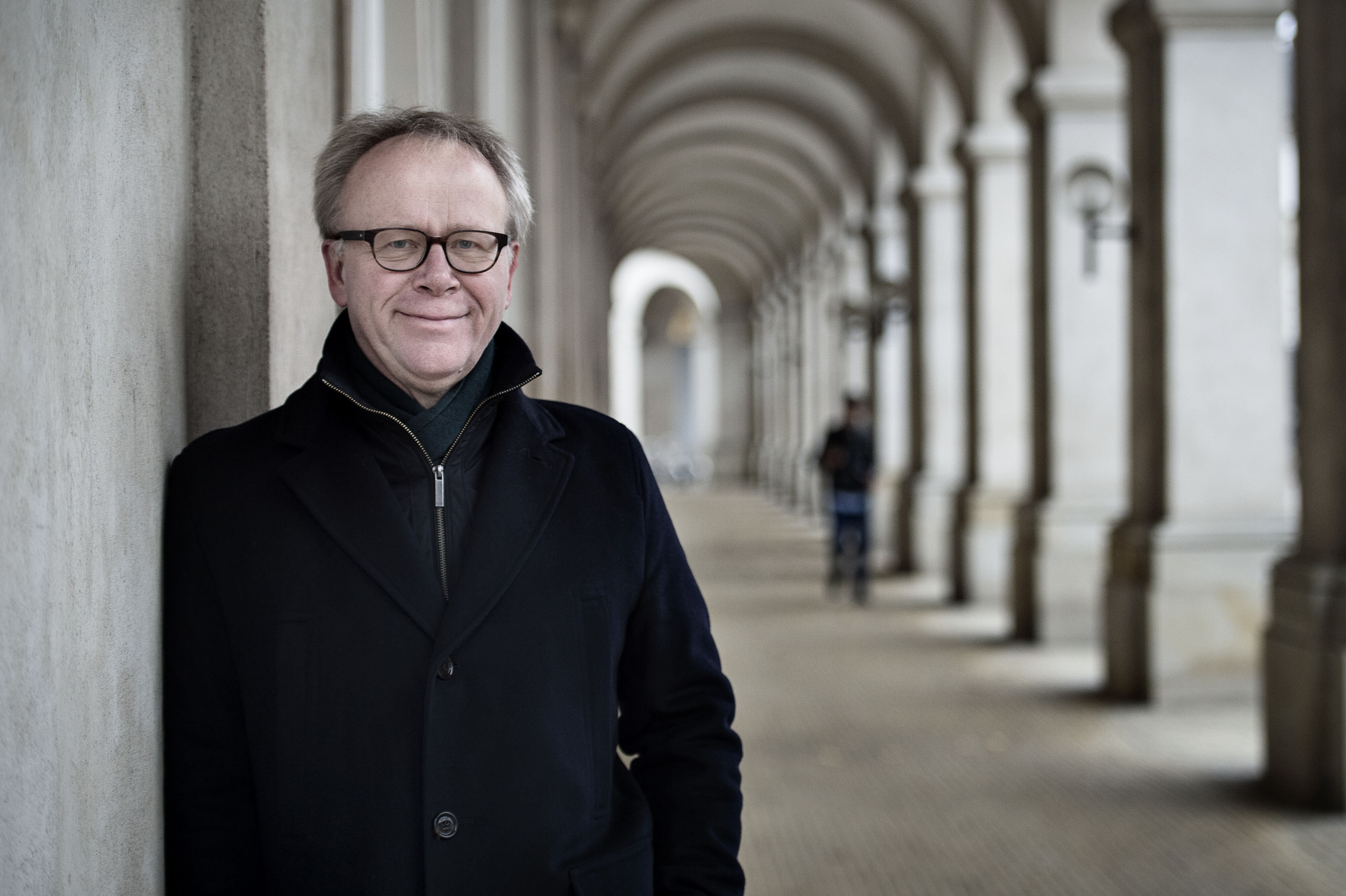 David Trads har en række lederstillinger i mediebranchen bag sig, har uden held forsøgt at blive valgt ind i Folketinget og har været korrespondent i USA og Rusland. Nu skal han være chefredaktør på Bornholm. (Arkivfoto).