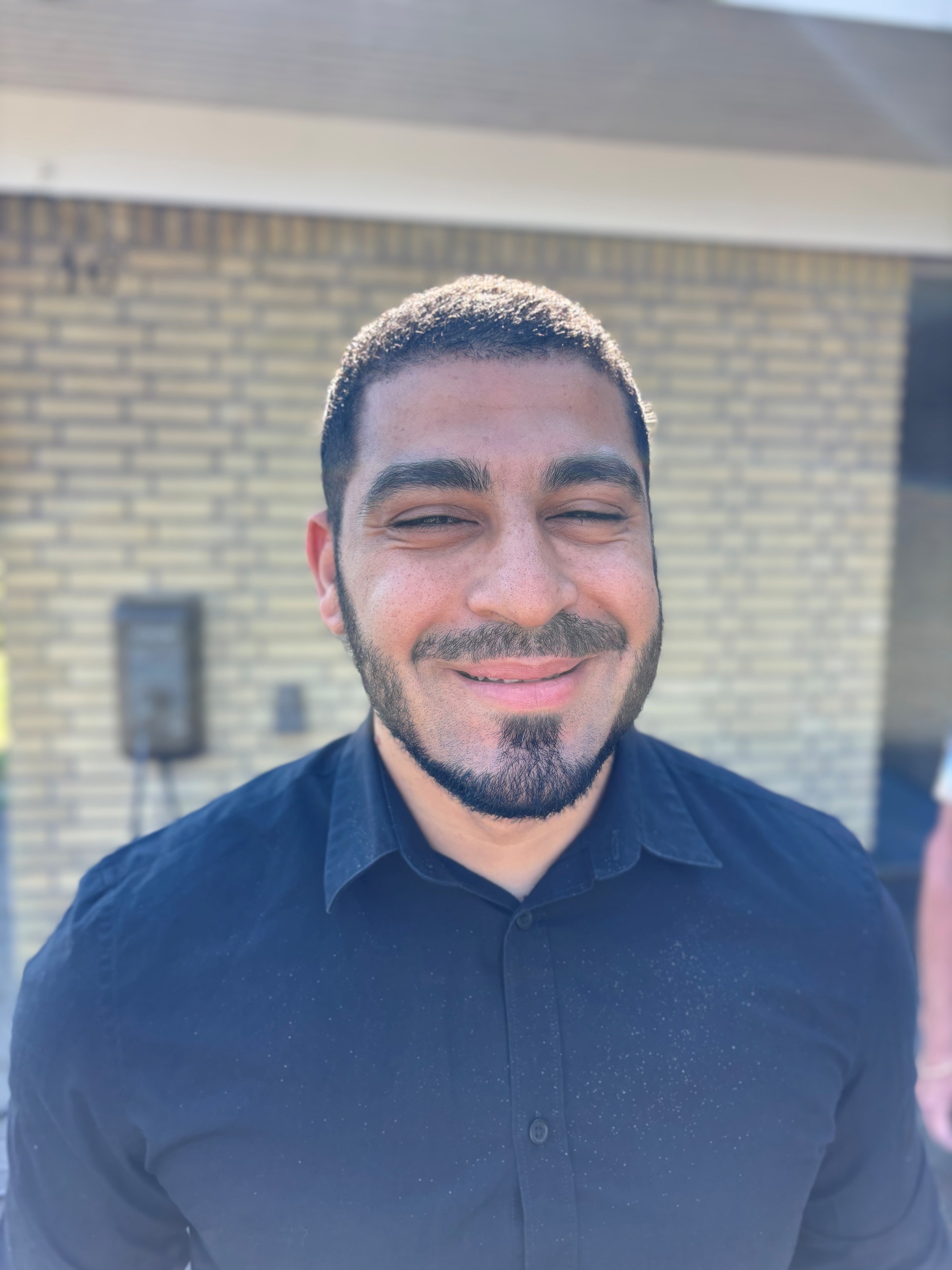 Algakons Mahmud Algamal har ambitioner på fagets vegne. - Helle Hansen Algakons Mahmud Algamal har ambitioner på fagets vegne.